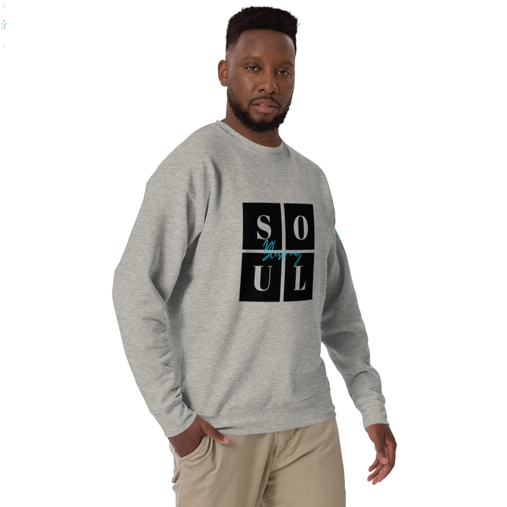 BLESS MY SOUL Unisex Premium Sweatshirt God's Corner Store