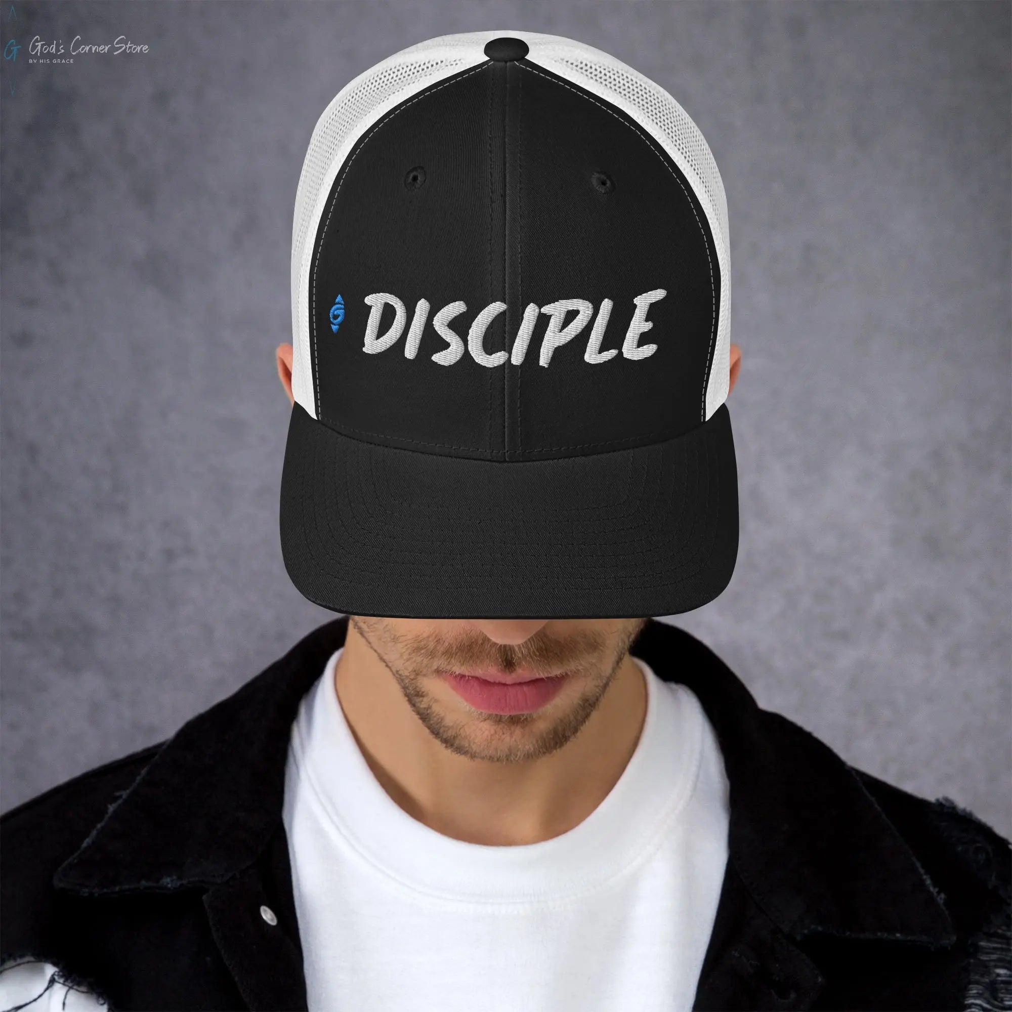 DISCIPLE Trucker Cap God's Corner Store