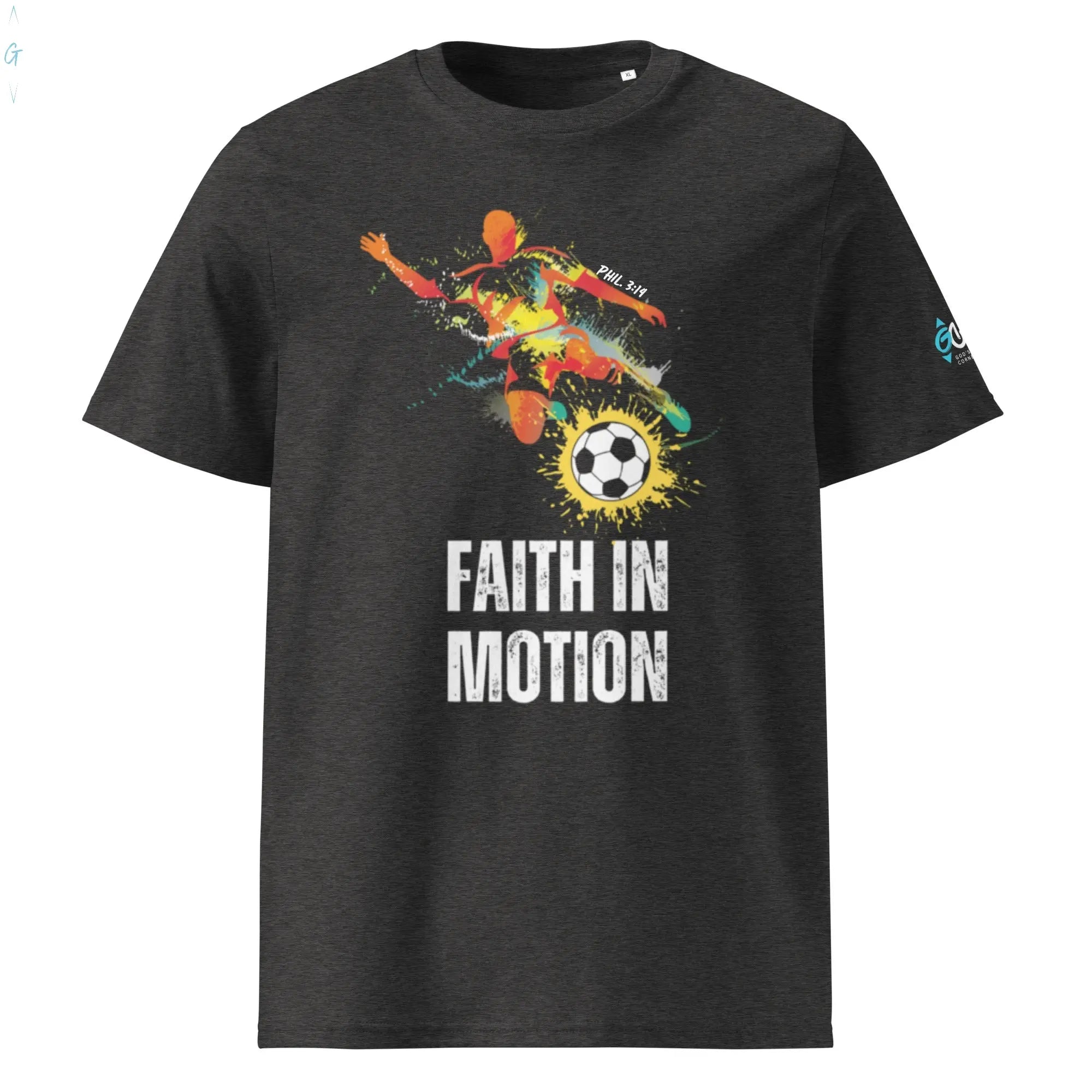 Faith in Motion Organic Tee God's Corner Store