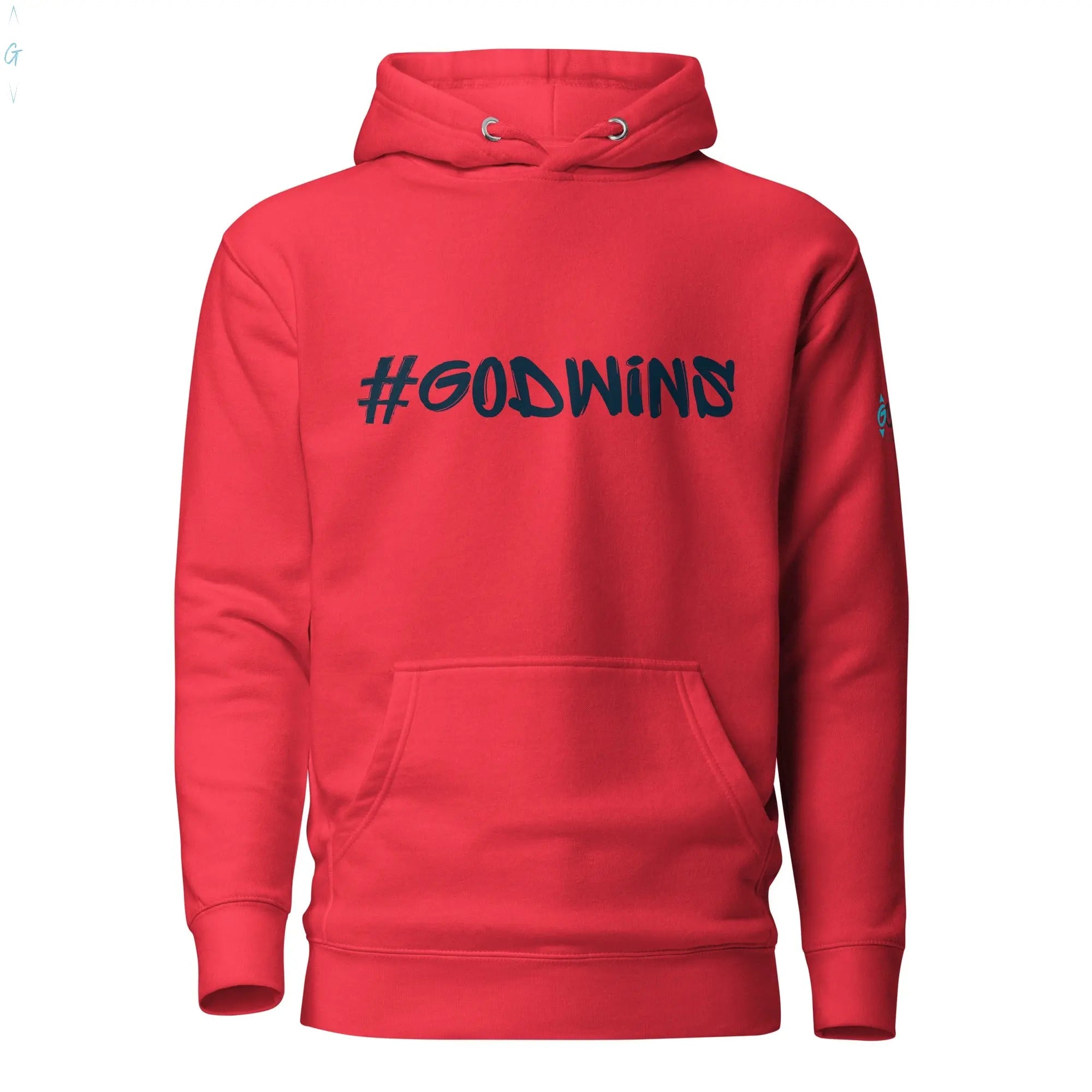 GOD WINS Premium Hoodie God's Corner Store