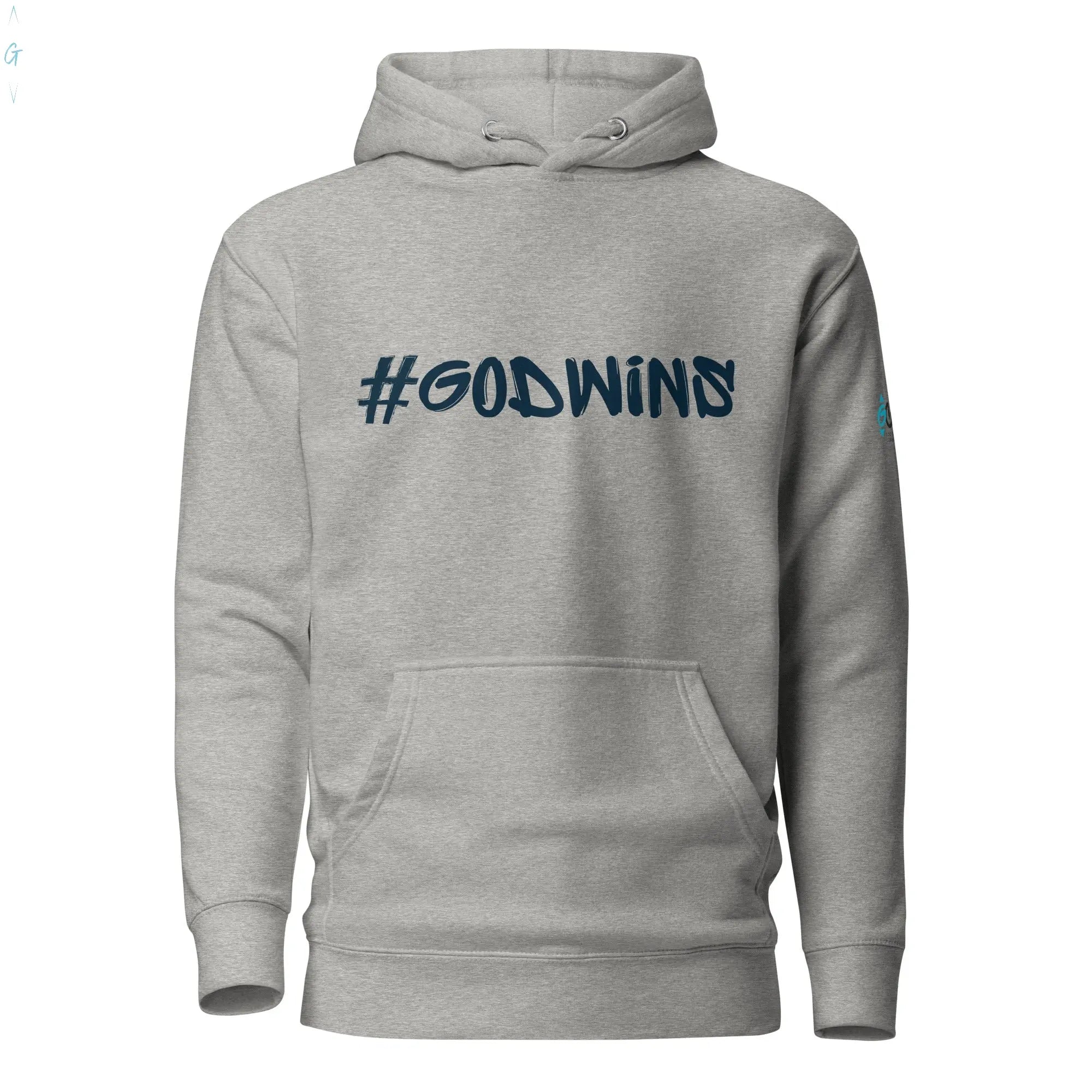 GOD WINS Premium Hoodie God's Corner Store