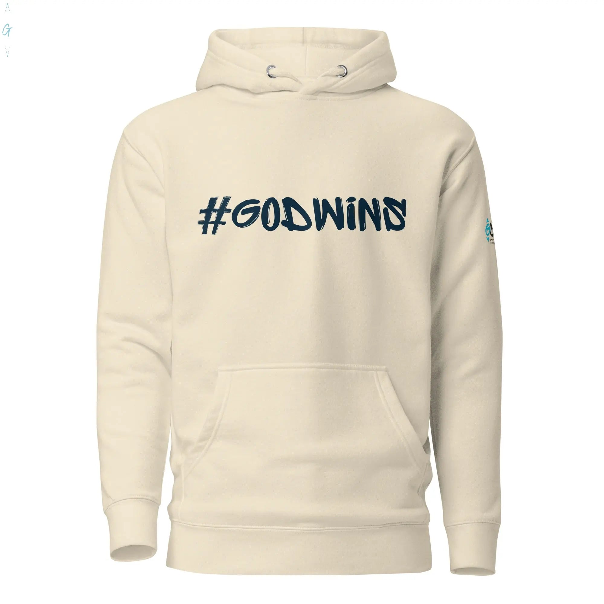 GOD WINS Premium Hoodie God's Corner Store