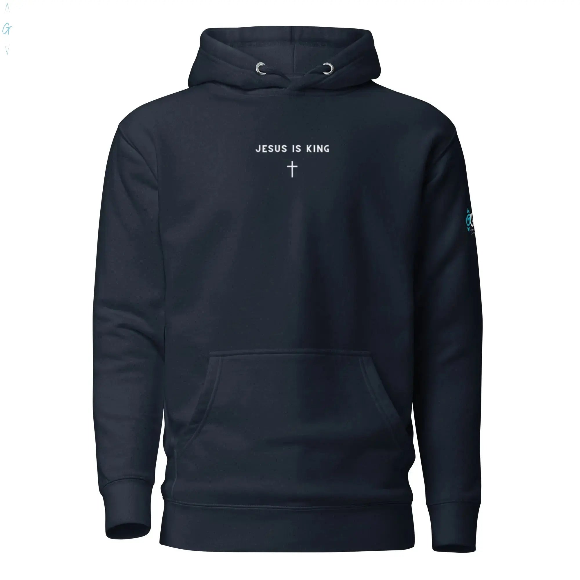 Jesus Is King Premium Hoodie God's Corner Store