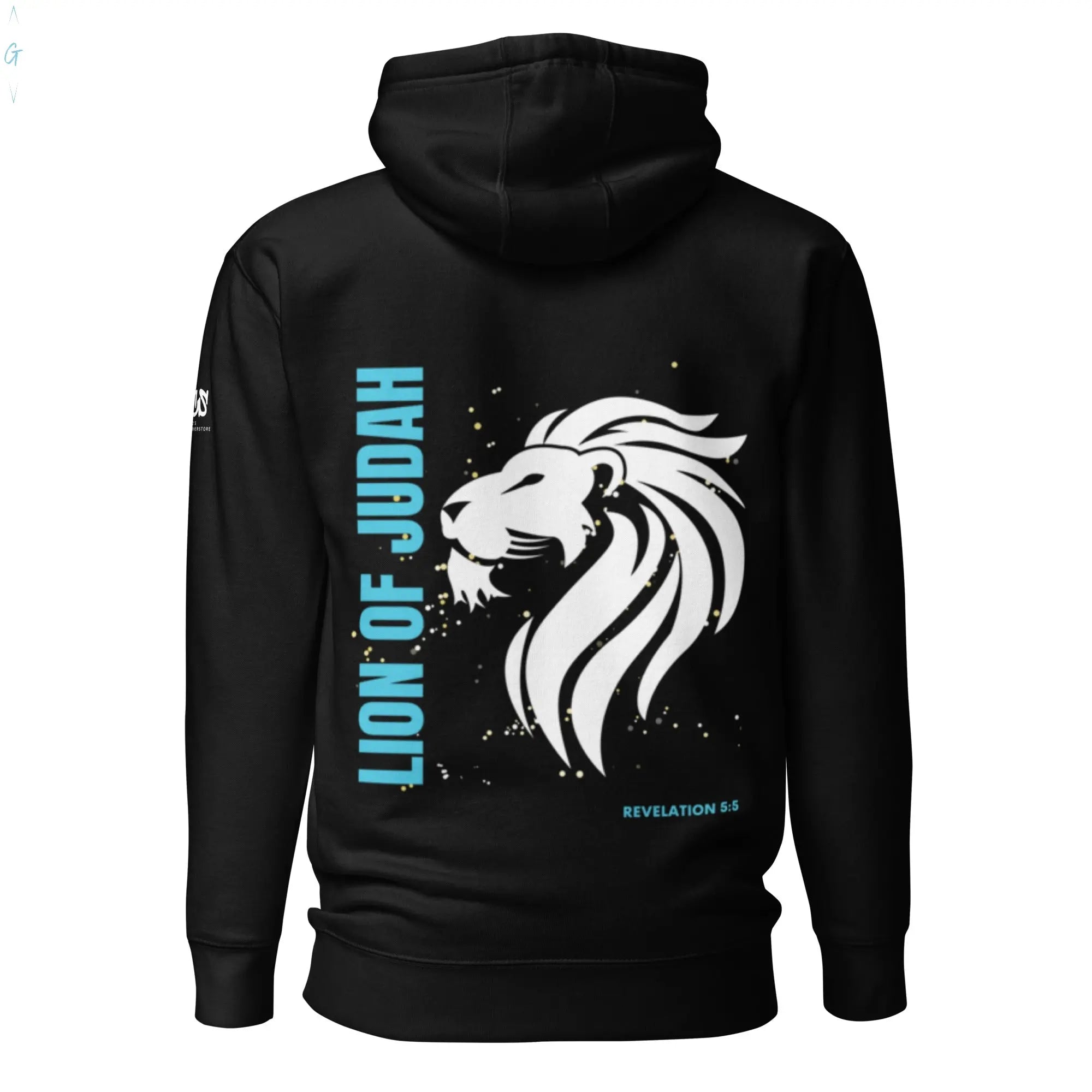 Lion of Judah Premium Hoodie God's Corner Store