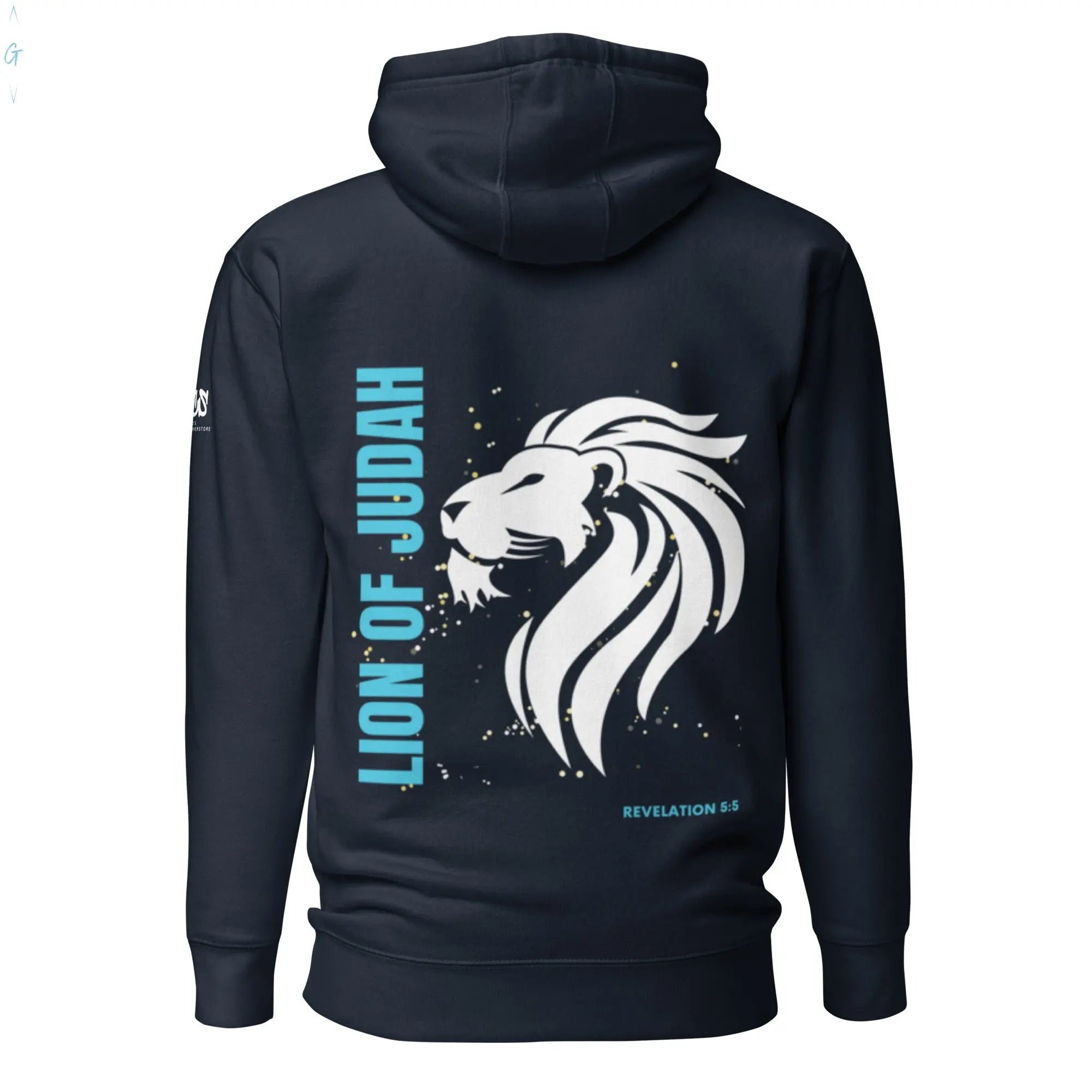 Lion of Judah Premium Hoodie God's Corner Store