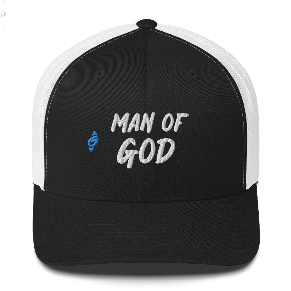 MAN OF GOD Trucker Cap God's Corner Store