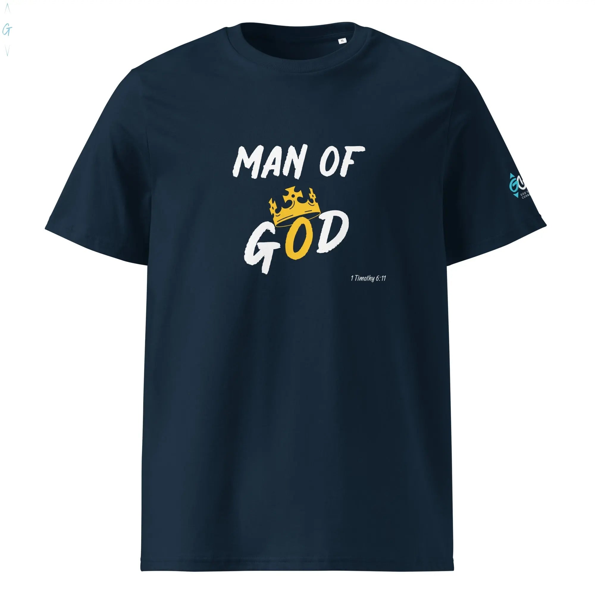 Man of God Organic Tee God's Corner Store