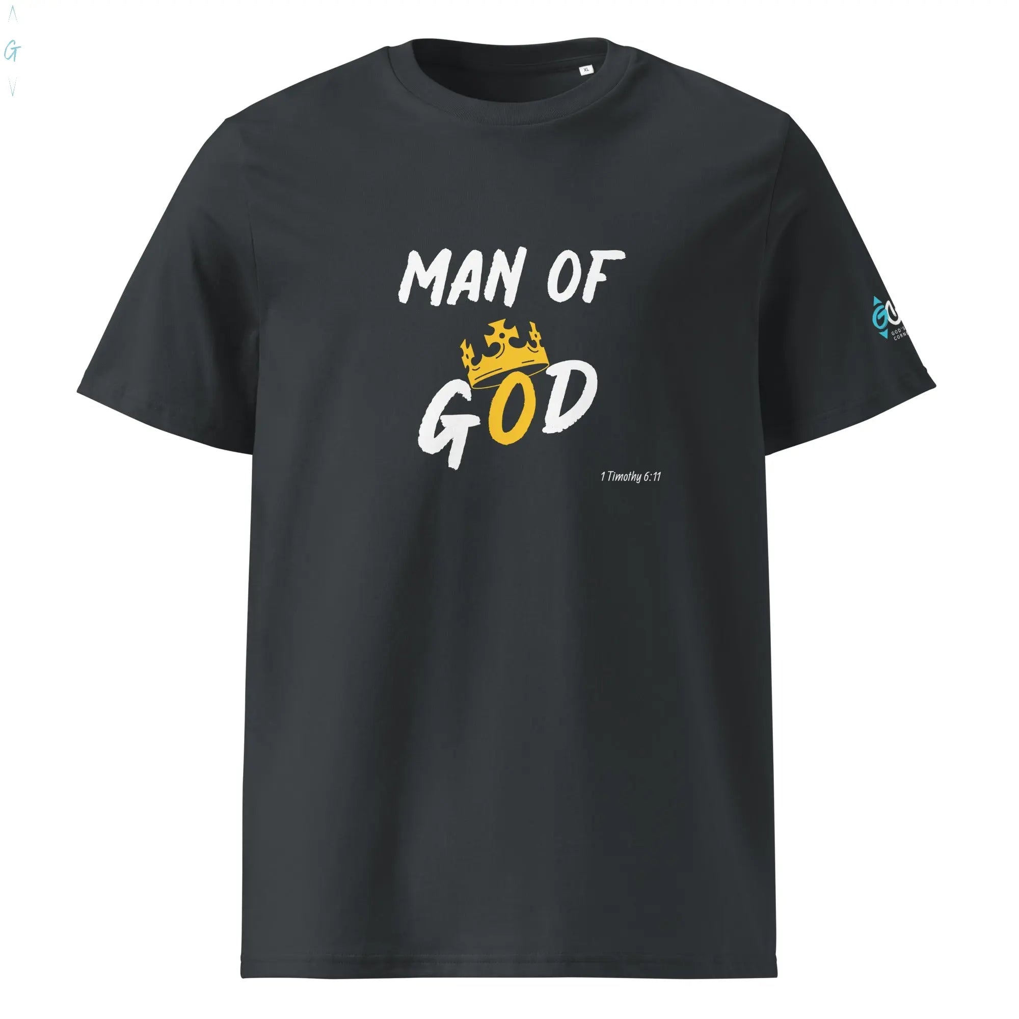 Man of God Organic Tee God's Corner Store