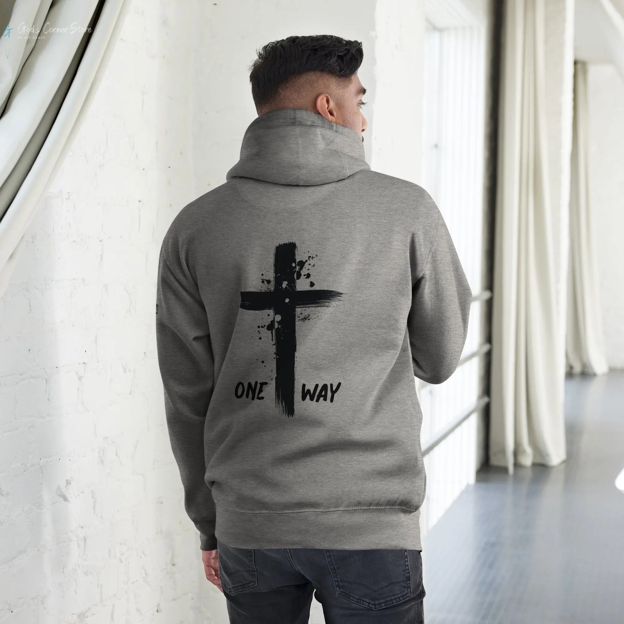 ONE WAY Premium Hoodie God's Corner Store