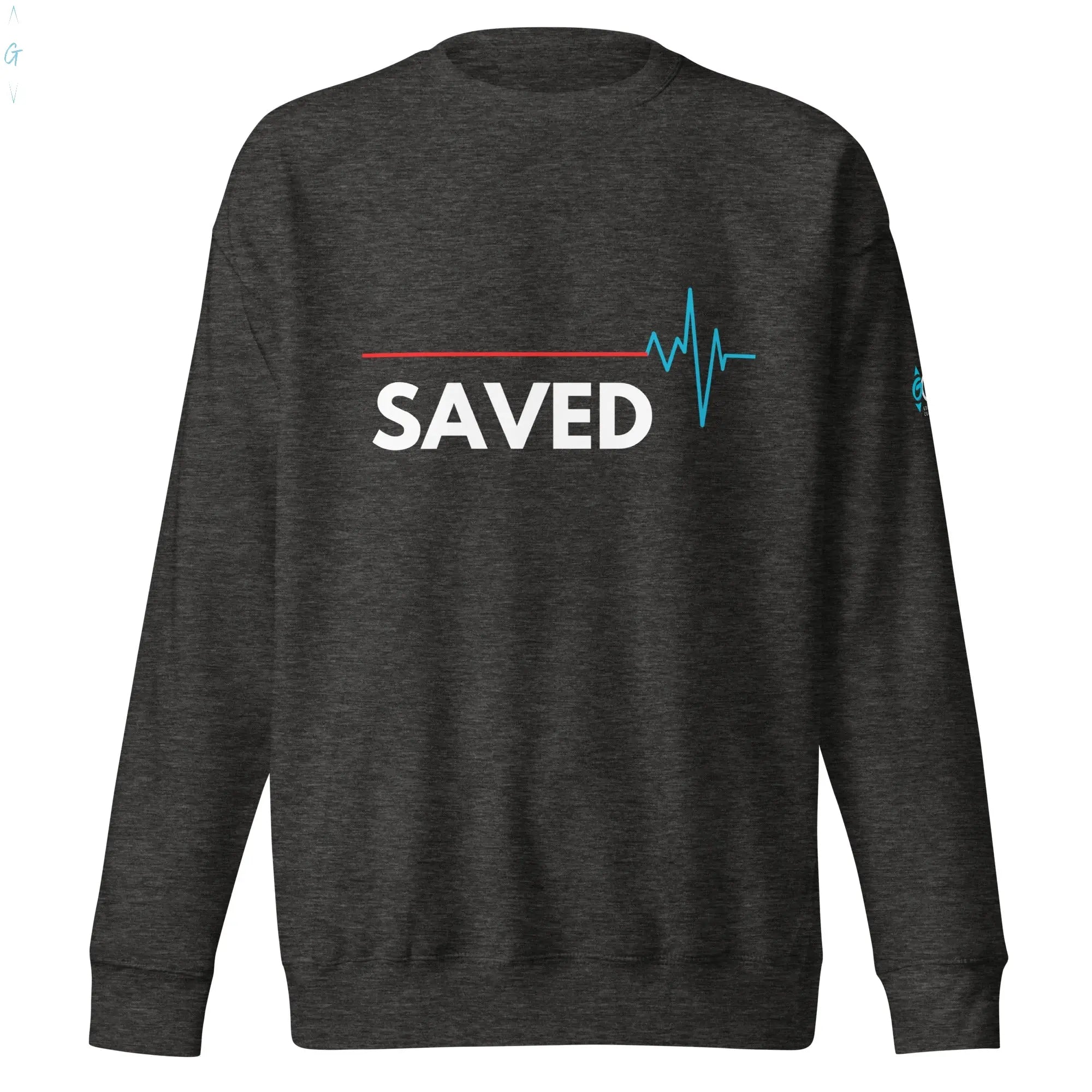 Saved Premium Sweatshirt God's Corner Store