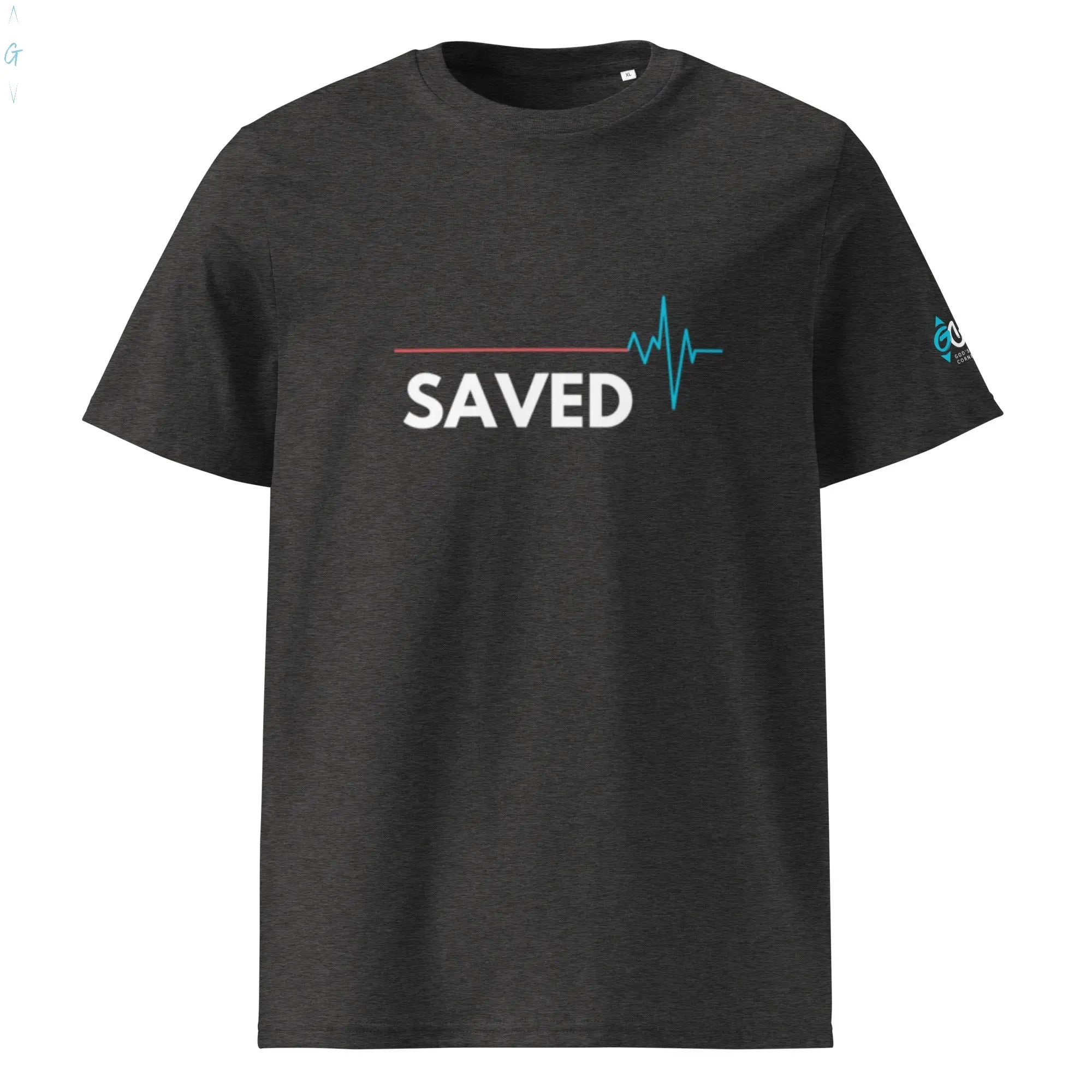 Saved organic tee God's Corner Store