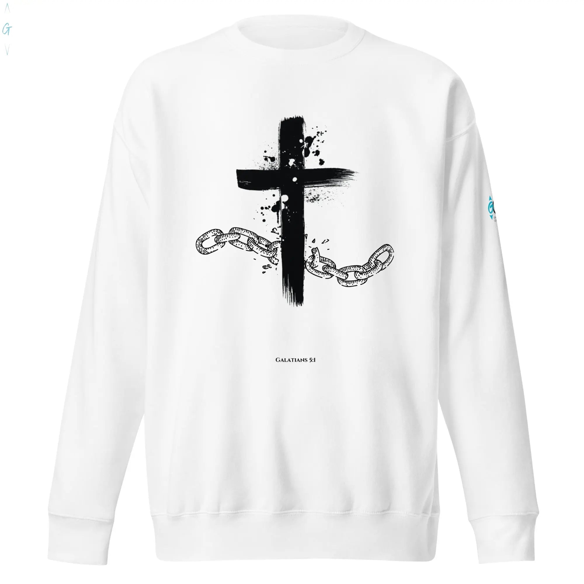 Set Free Premium Sweatshirt God's Corner Store
