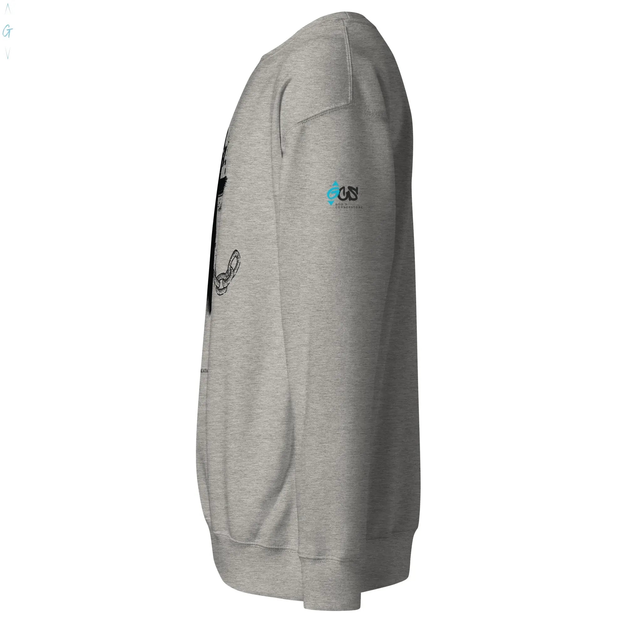 Set Free Premium Sweatshirt God's Corner Store