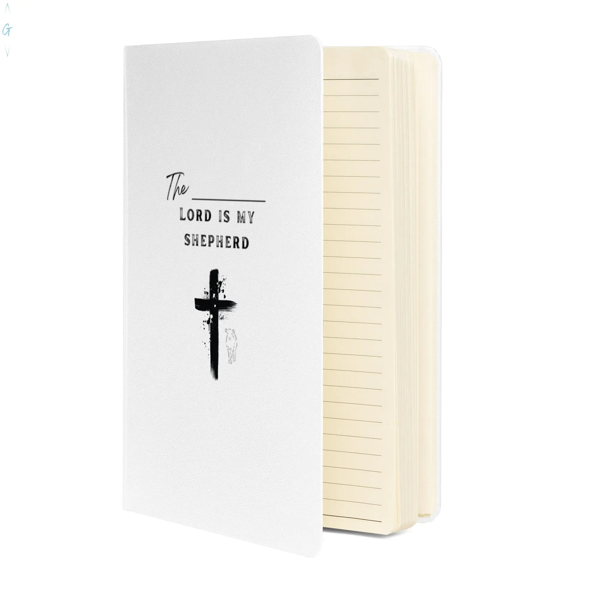 THE LORD IS MY SHEPHERD Hardcover bound notebook God's Corner Store