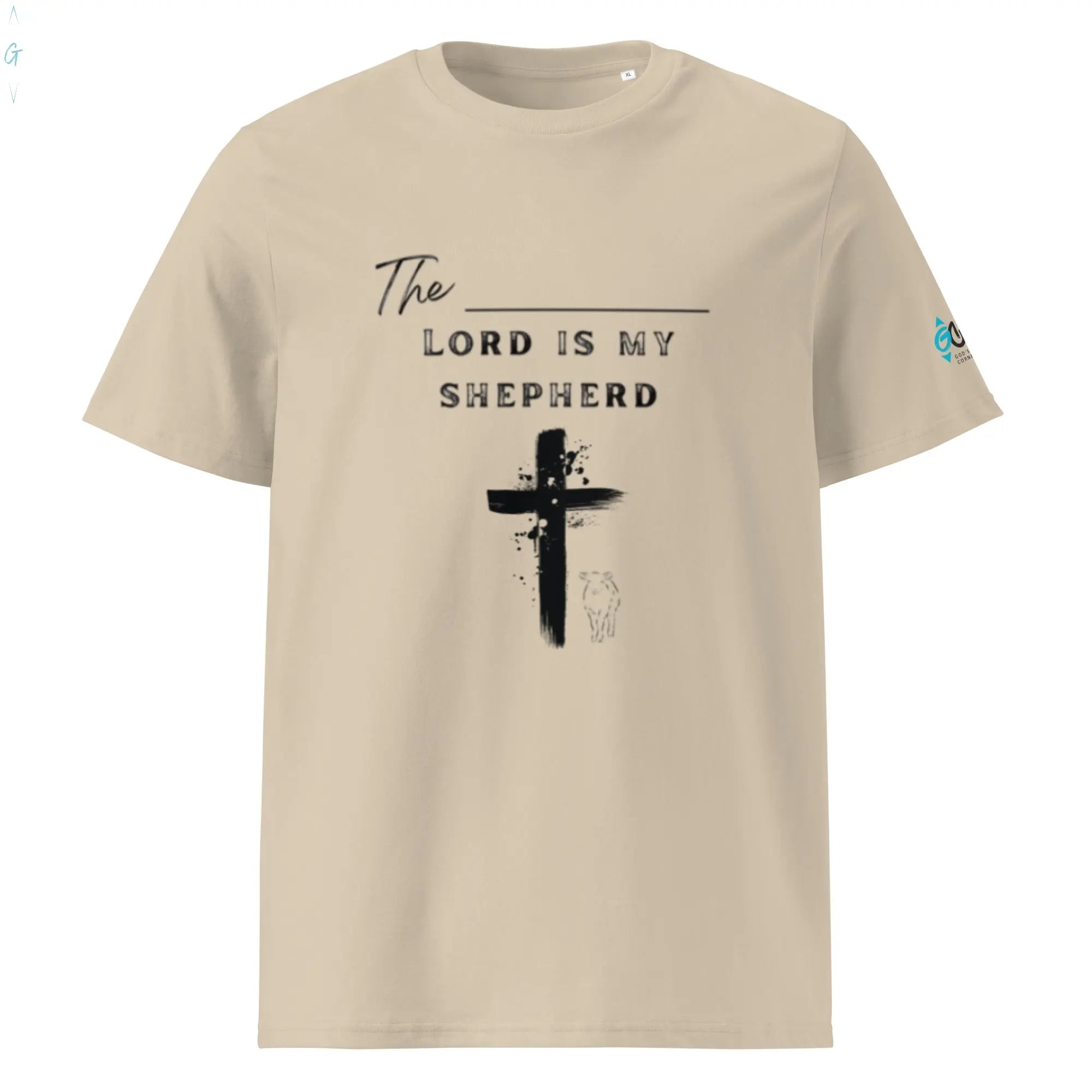 The Lord is my Shepherd Organic Tee God's Corner Store