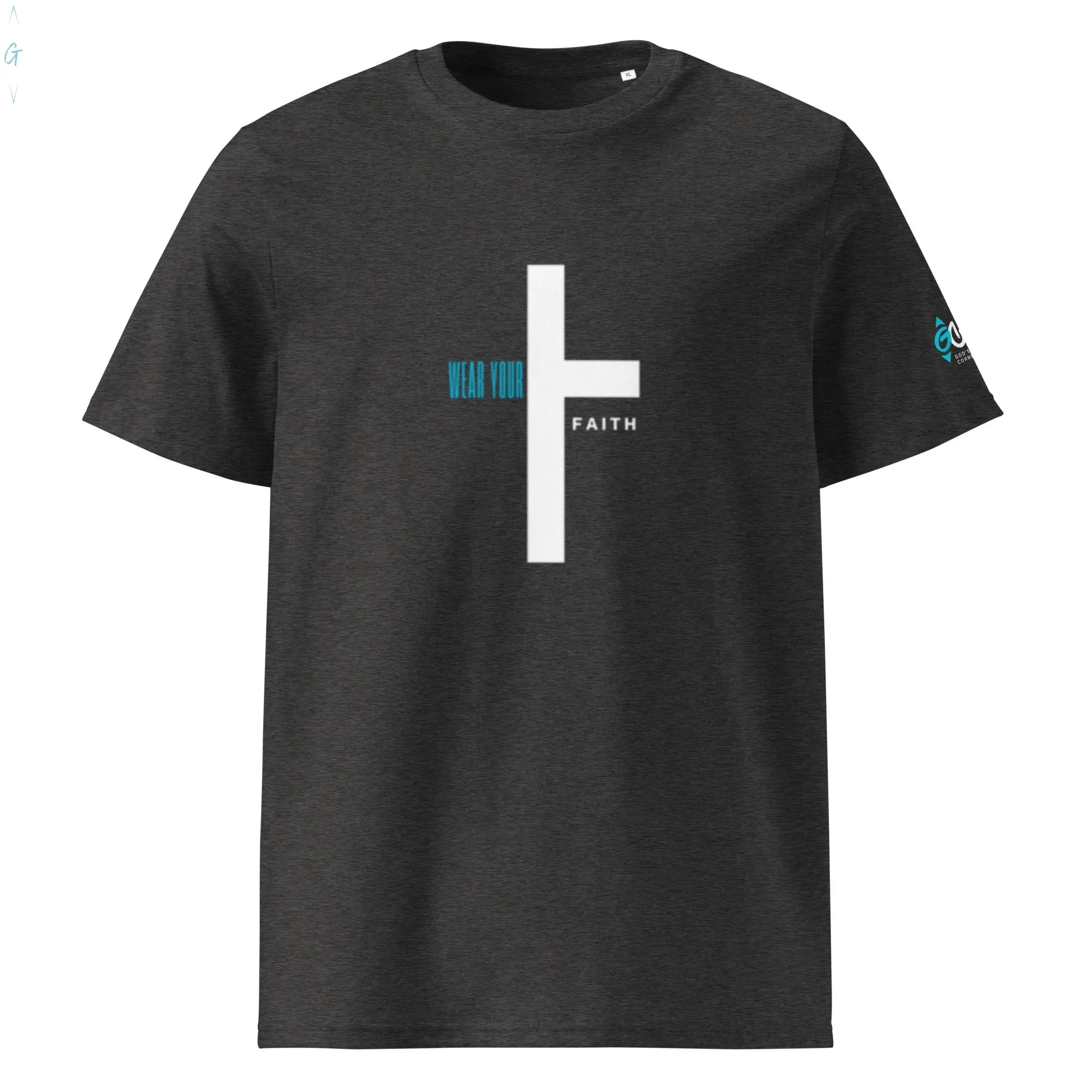 Wear Your Faith Organic Tee God's Corner Store