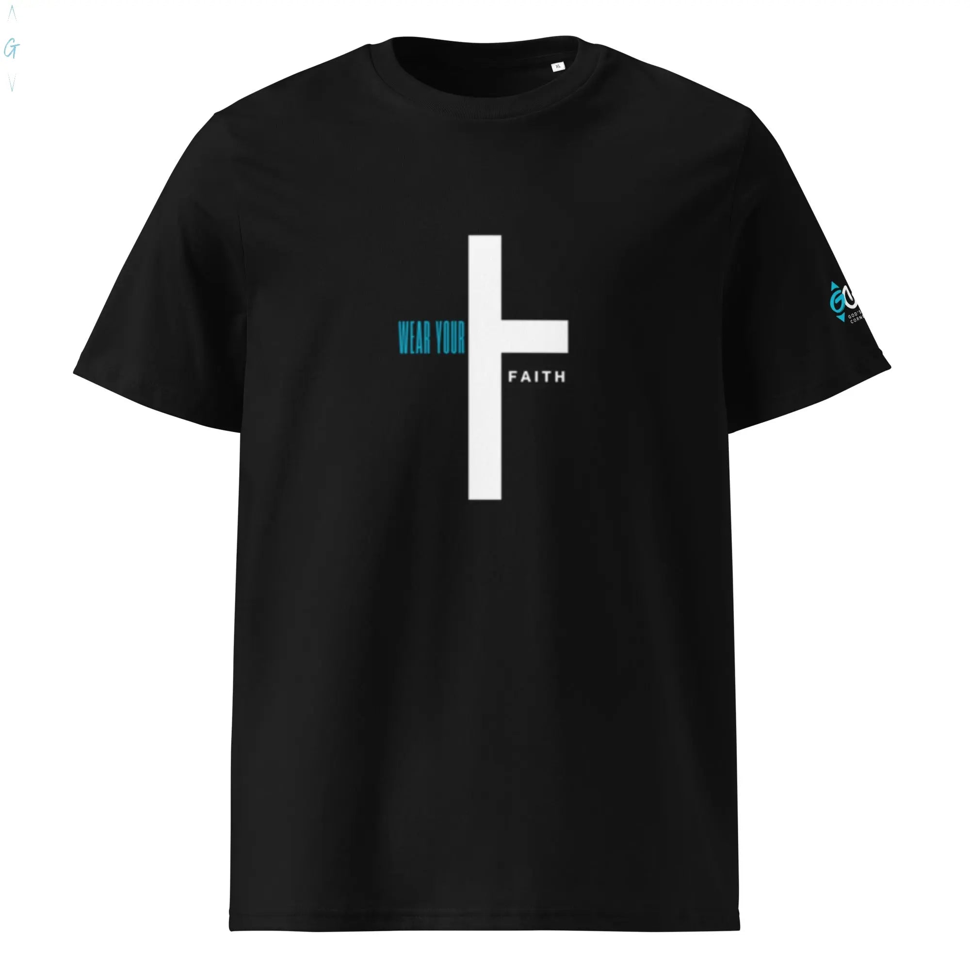 Wear Your Faith Organic Tee God's Corner Store