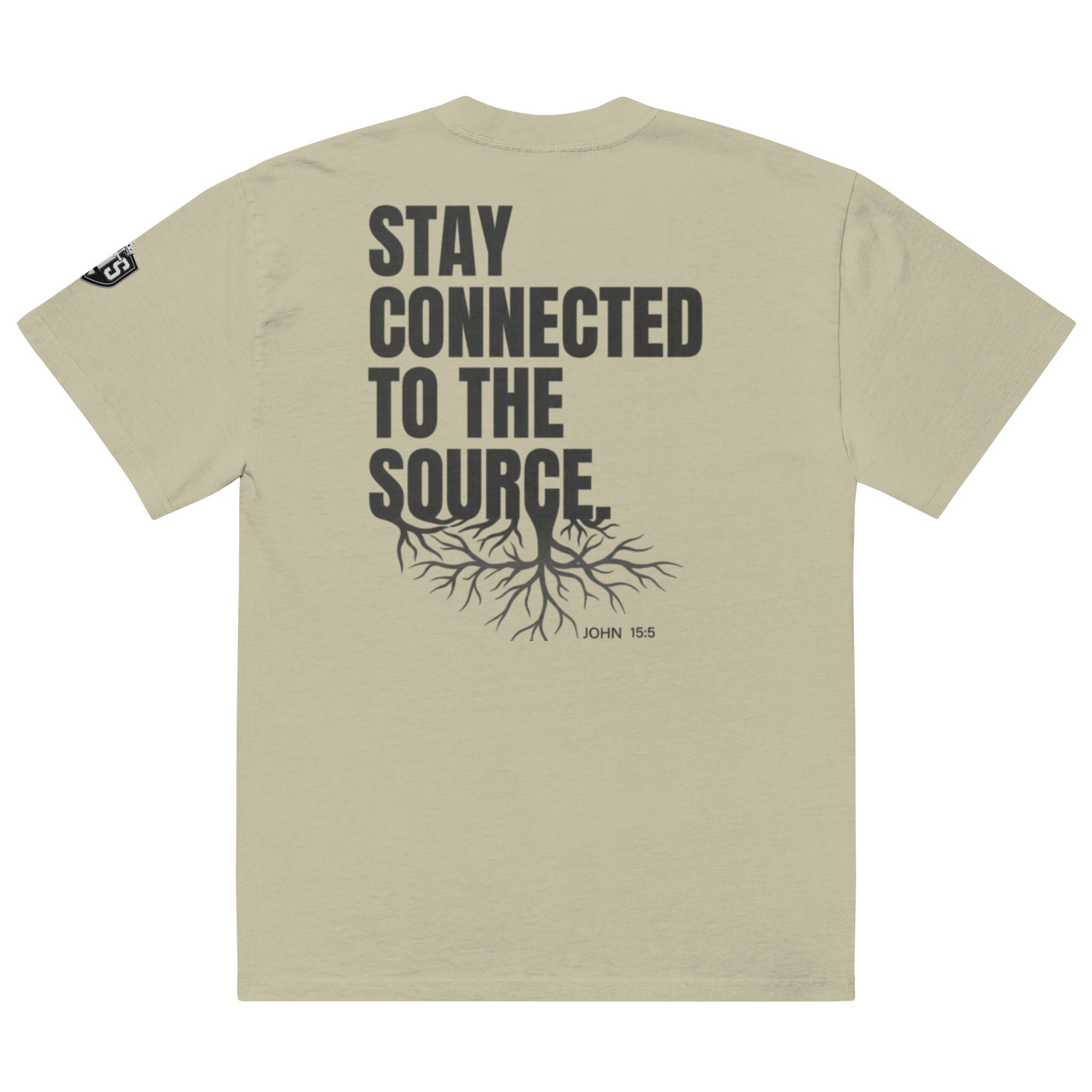 "ABIDE" OVERSIZED TEE God's Corner Store