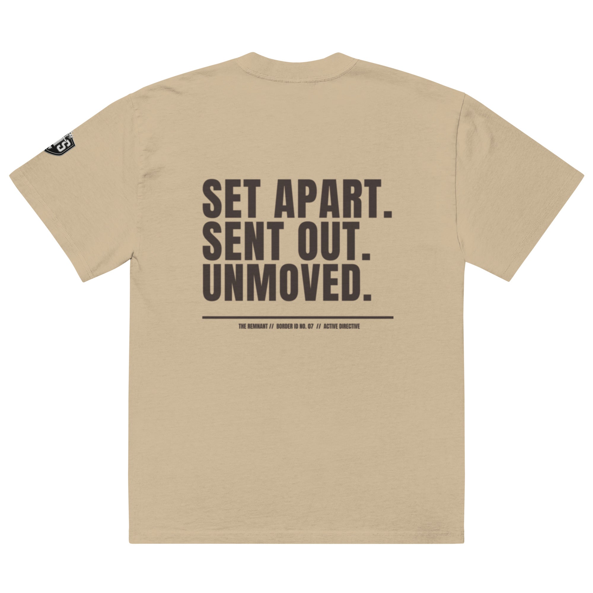 "THE REMNANT" OVERSIZED TEE God's Corner Store