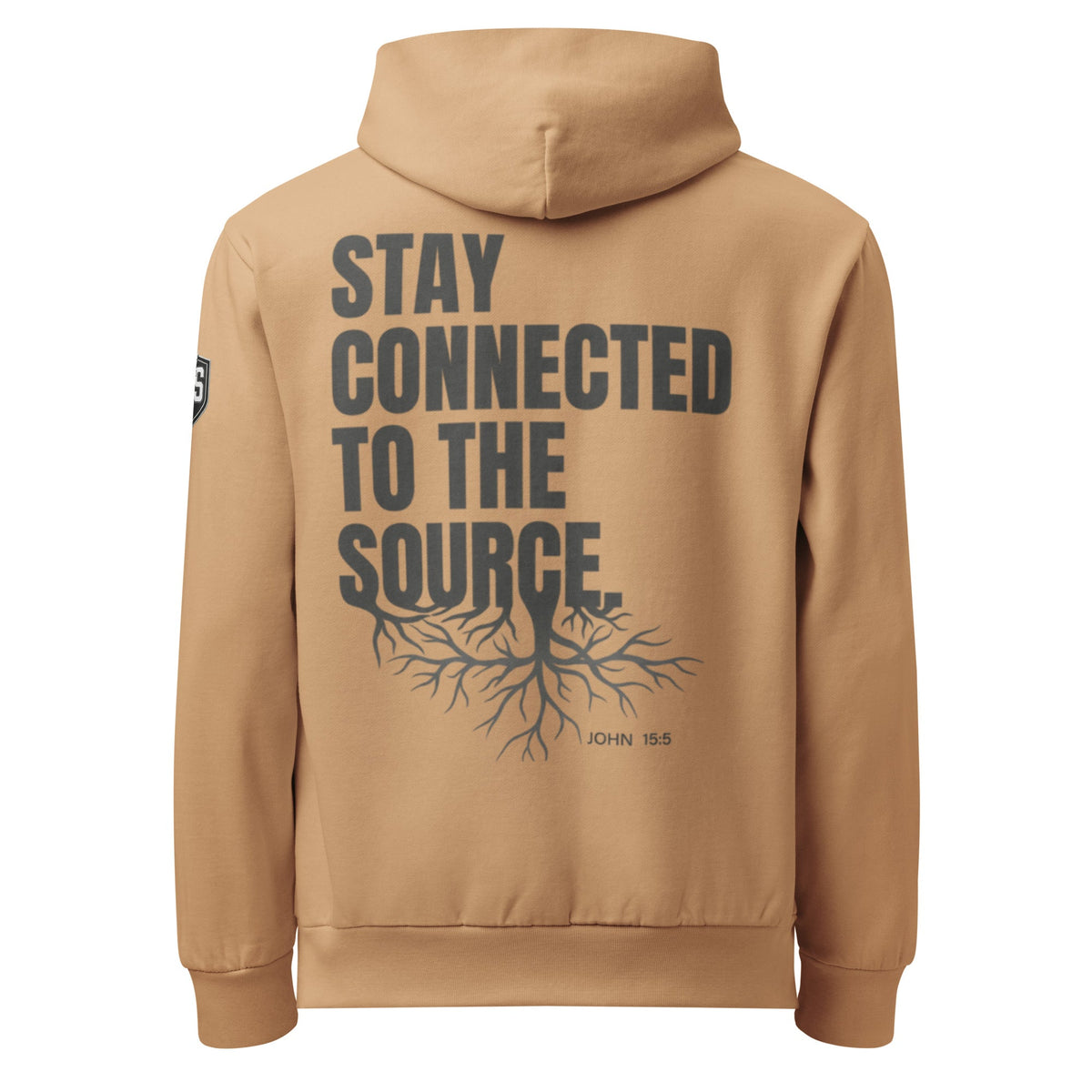 "ABIDE" HEAVYWEIGHT HOODIE God's Corner Store