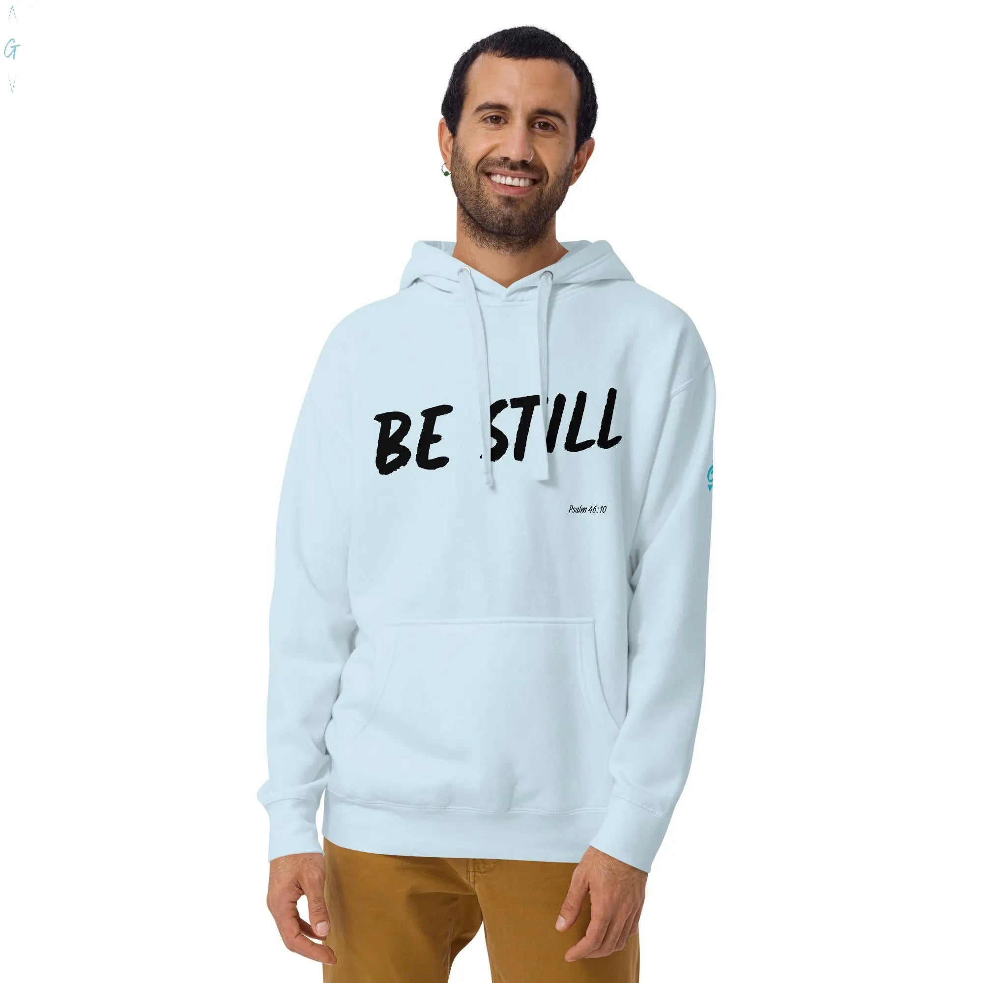 BE STILL Premium Hoodie God's Corner Store