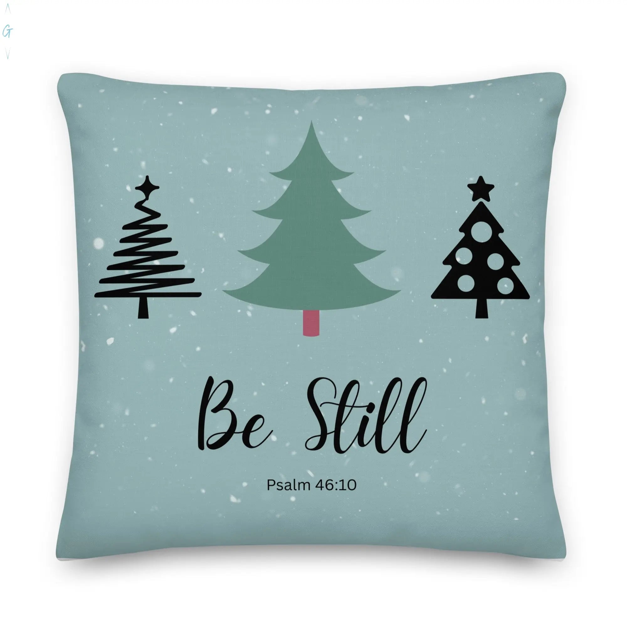 Be Still Premium Pillow God's Corner Store