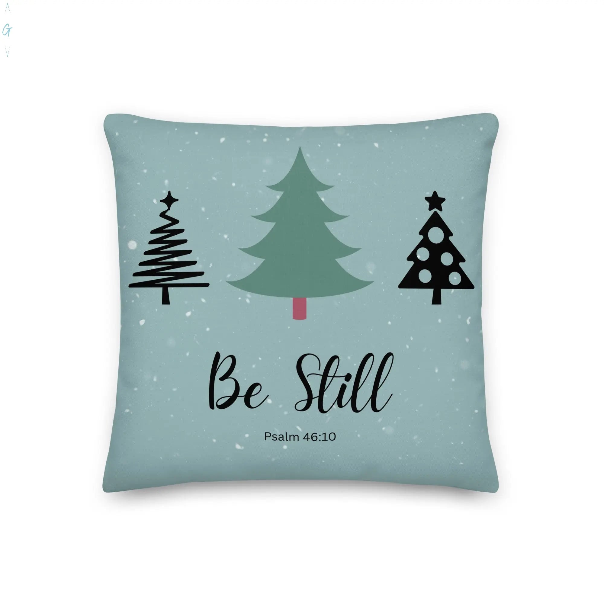 Be Still Premium Pillow God's Corner Store