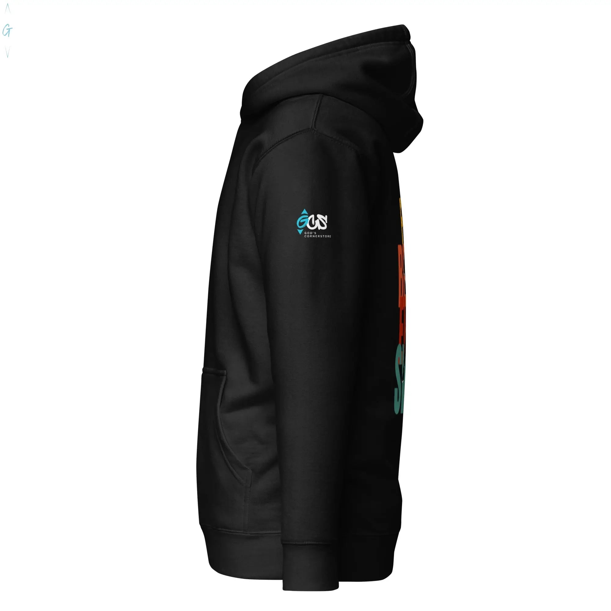 Behind Every Swing Premium Hoodie God's Corner Store
