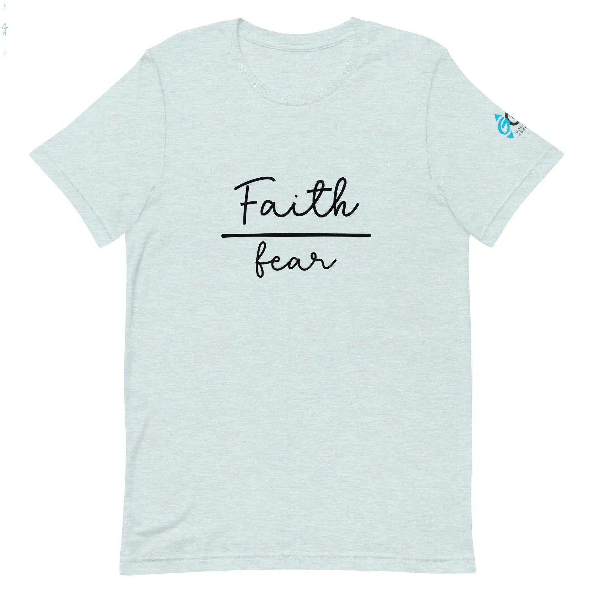 FAITH OVER FEAR Unisex Tee God's Corner Store