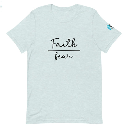 FAITH OVER FEAR Unisex Tee God's Corner Store