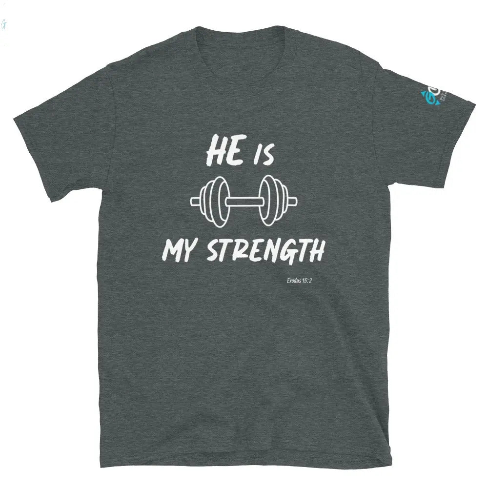 HE IS MY STRENGTH Soft-style Tee God's Corner Store