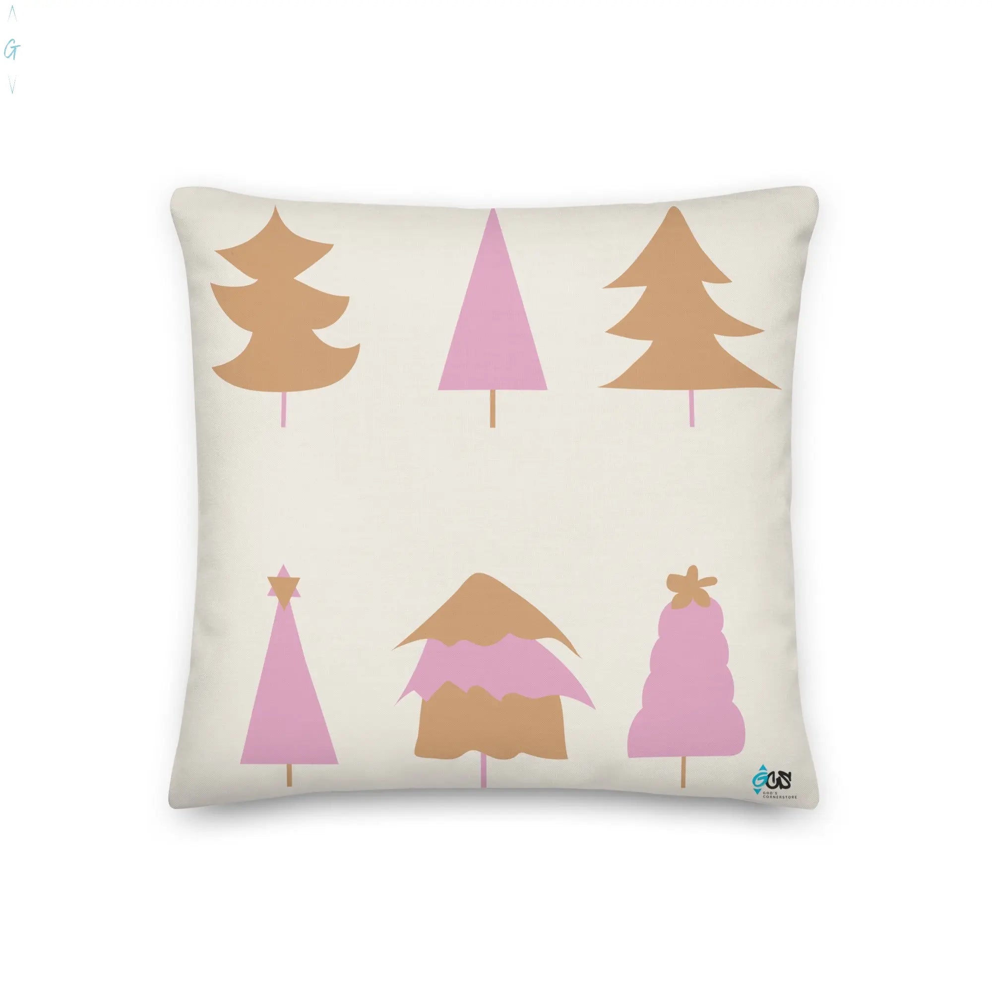 Holy Night, Cozy Morning Premium Pillow God's Corner Store