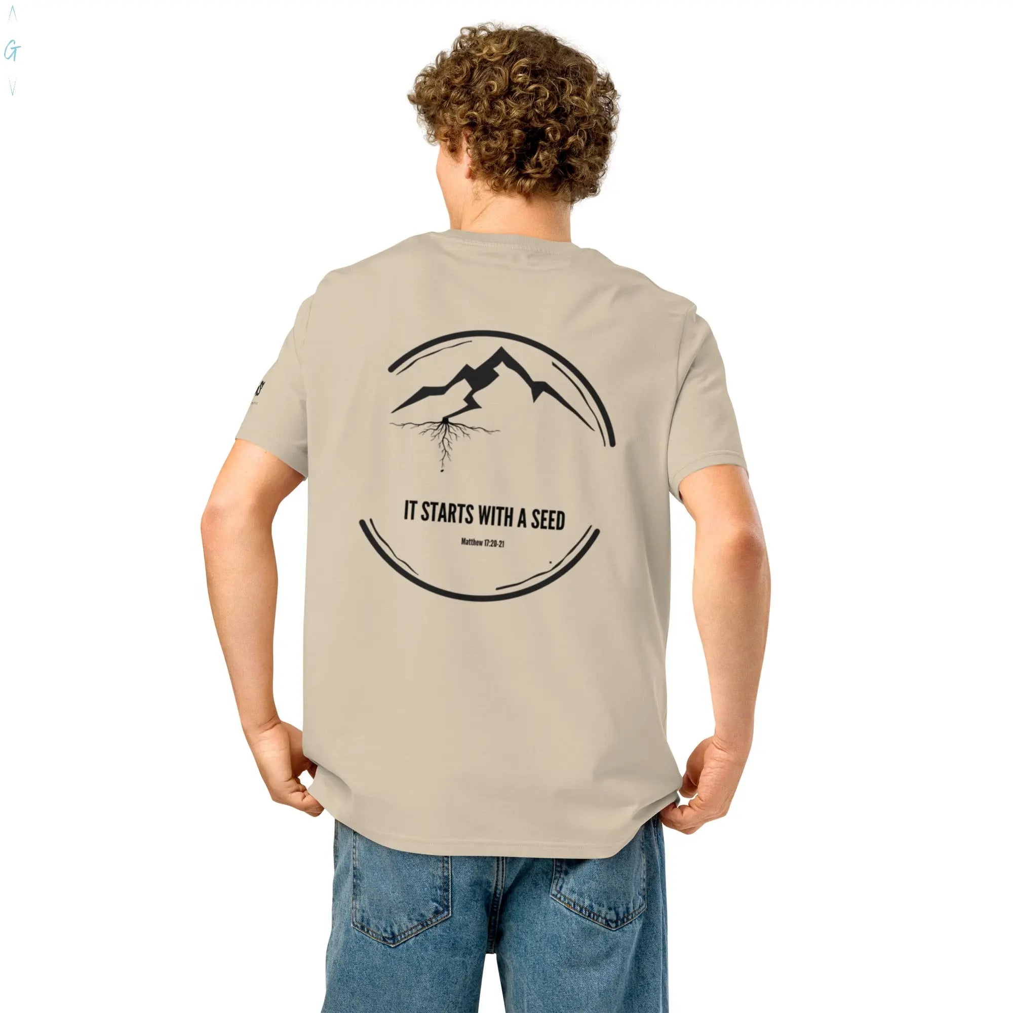 It Starts With a Seed Organic Tee God's Corner Store