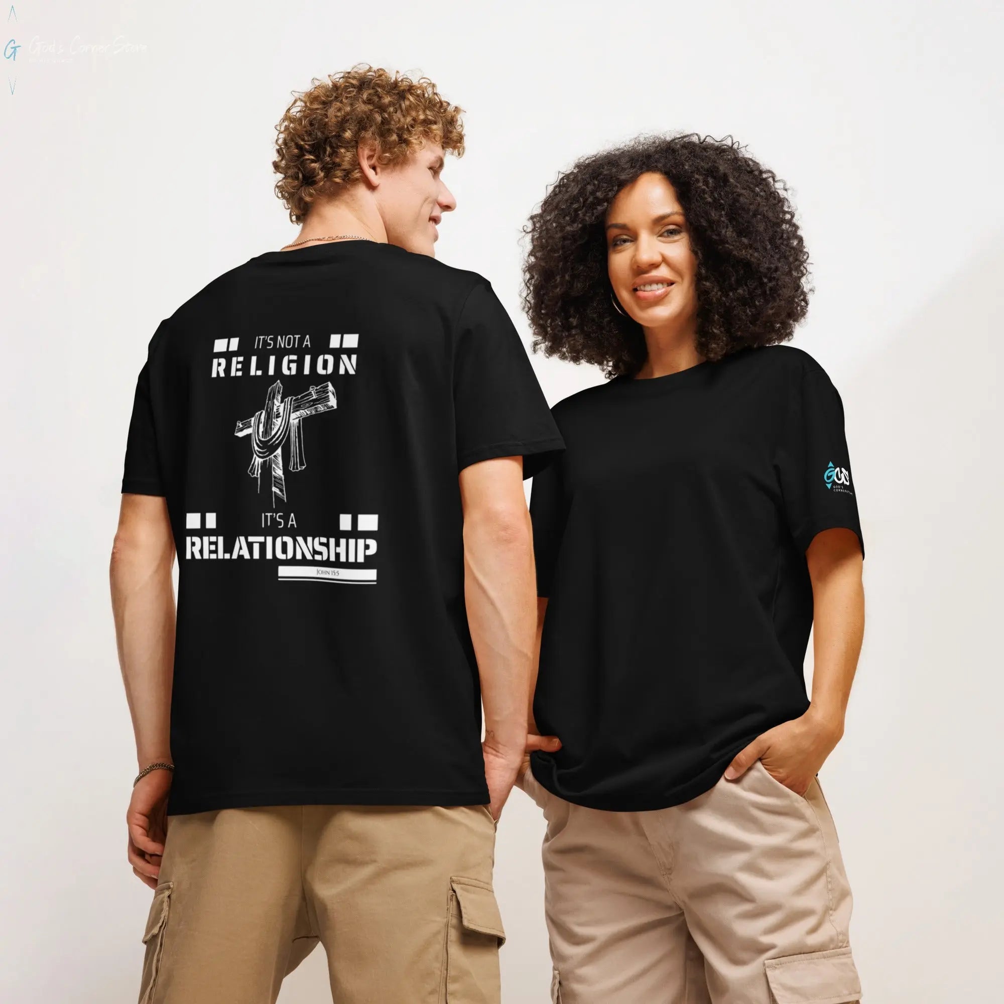 It's a Relationship Organic Tee God's Corner Store