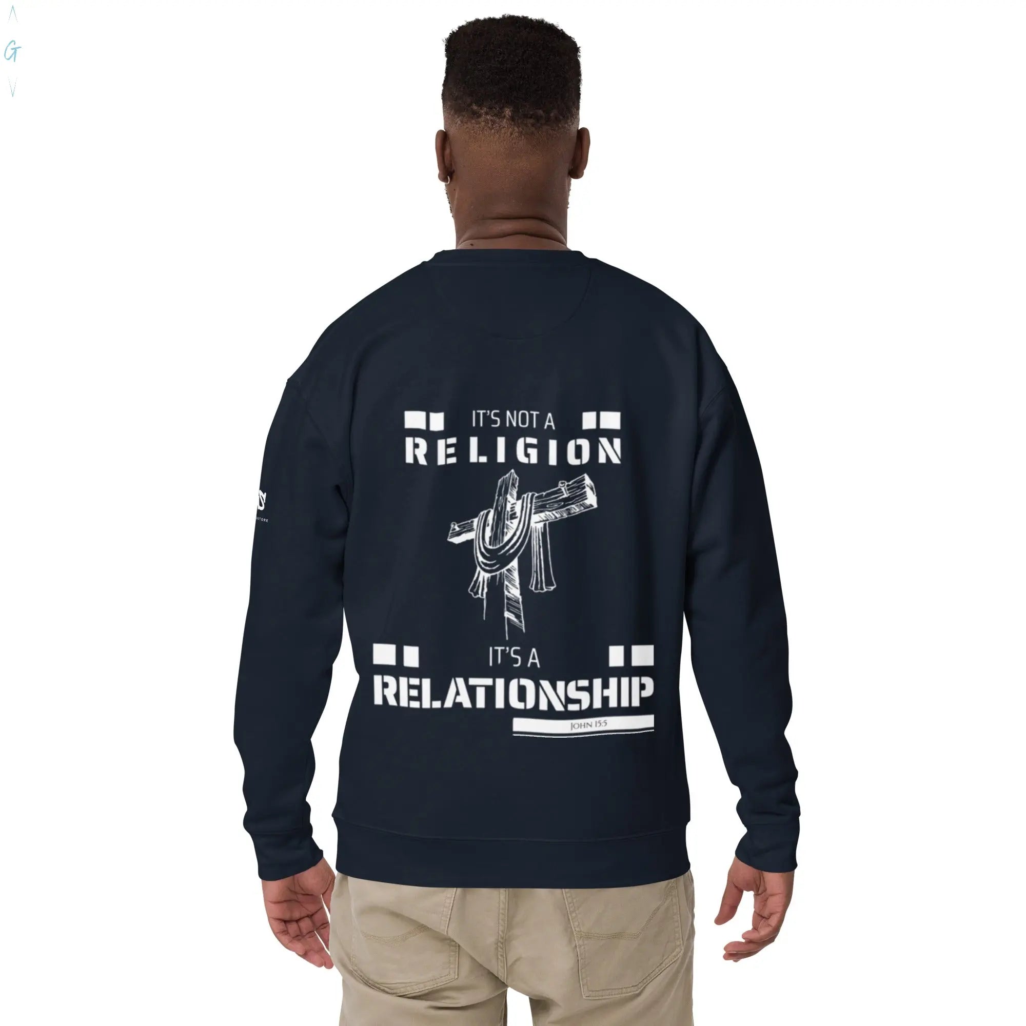 It's a Relationship Premium Sweatshirt God's Corner Store