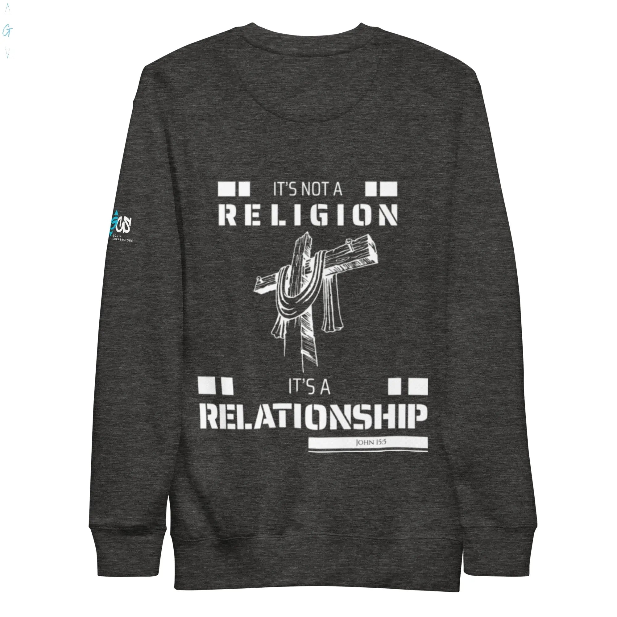 It's a Relationship Premium Sweatshirt God's Corner Store