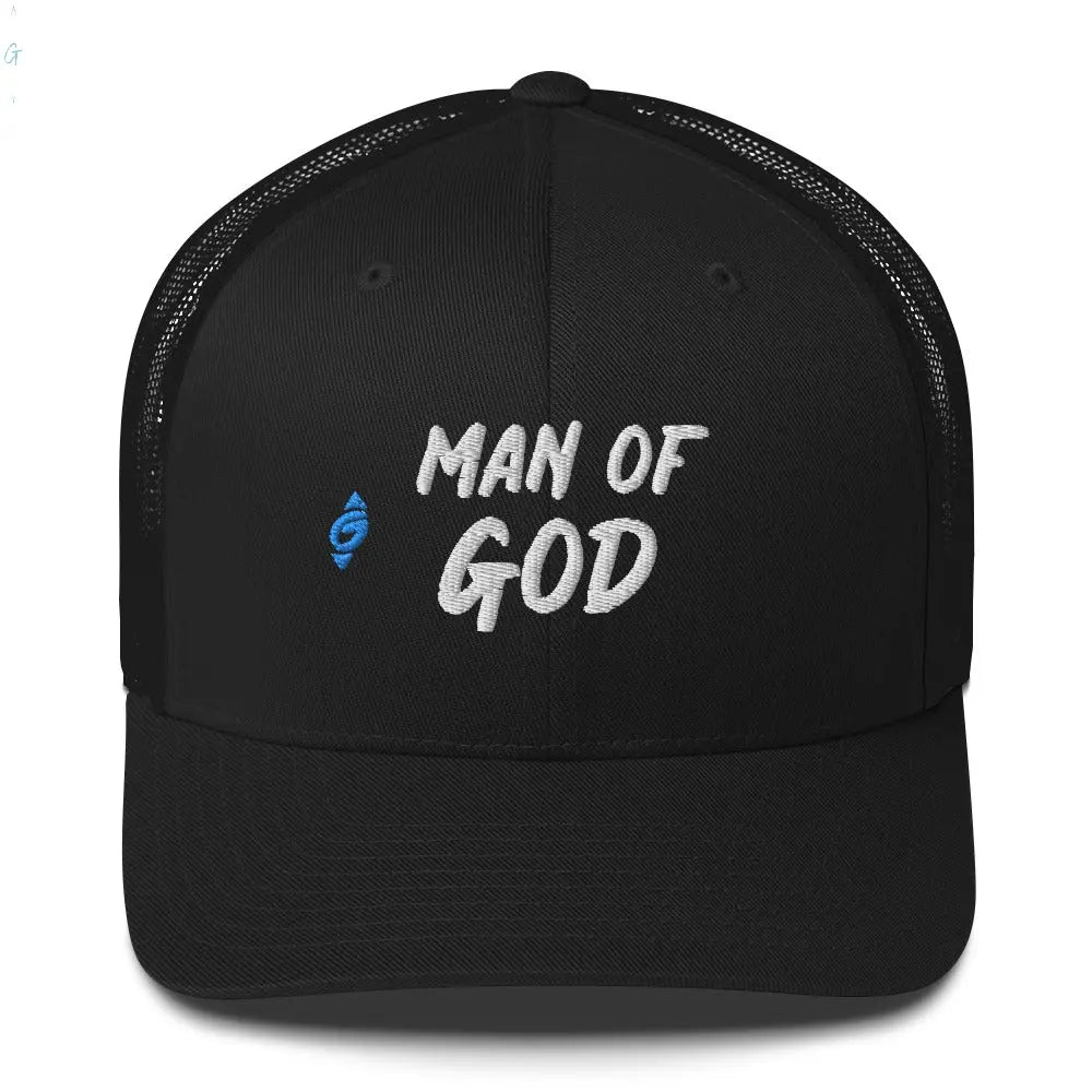 MAN OF GOD Trucker Cap God's Corner Store