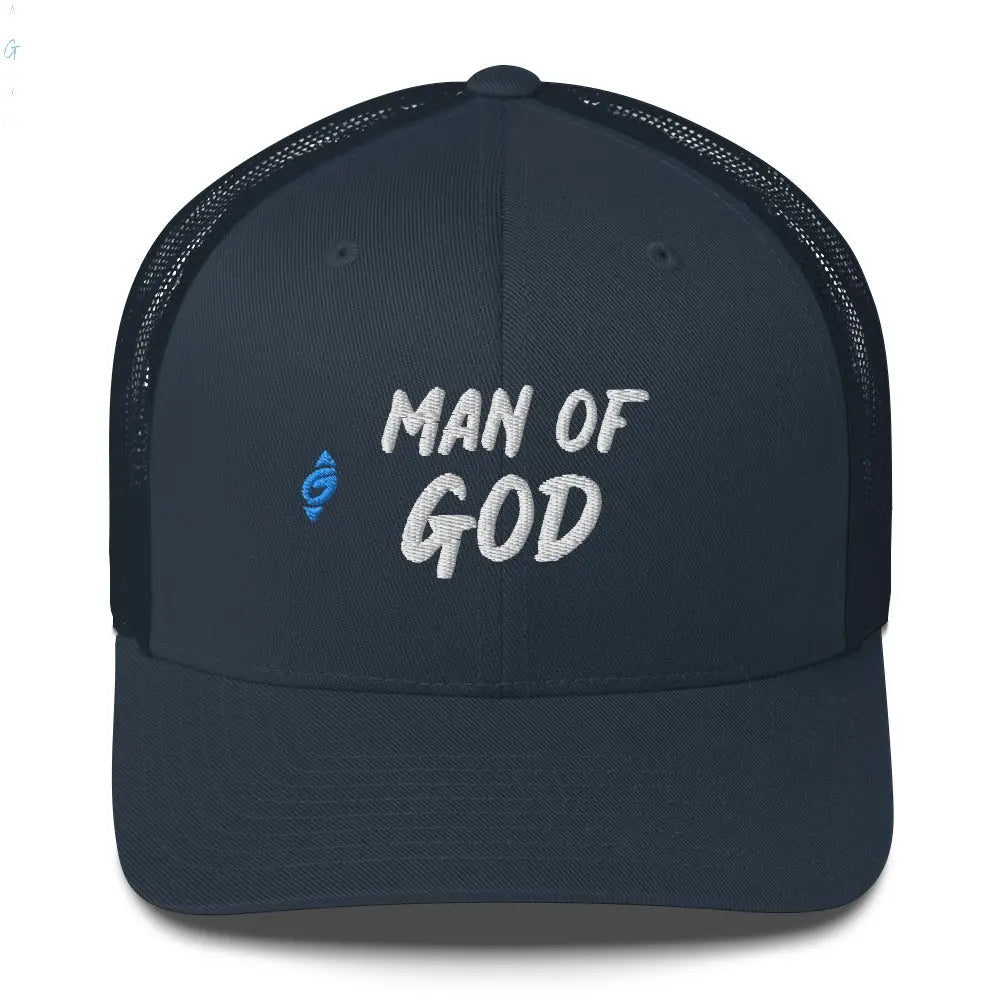 MAN OF GOD Trucker Cap God's Corner Store