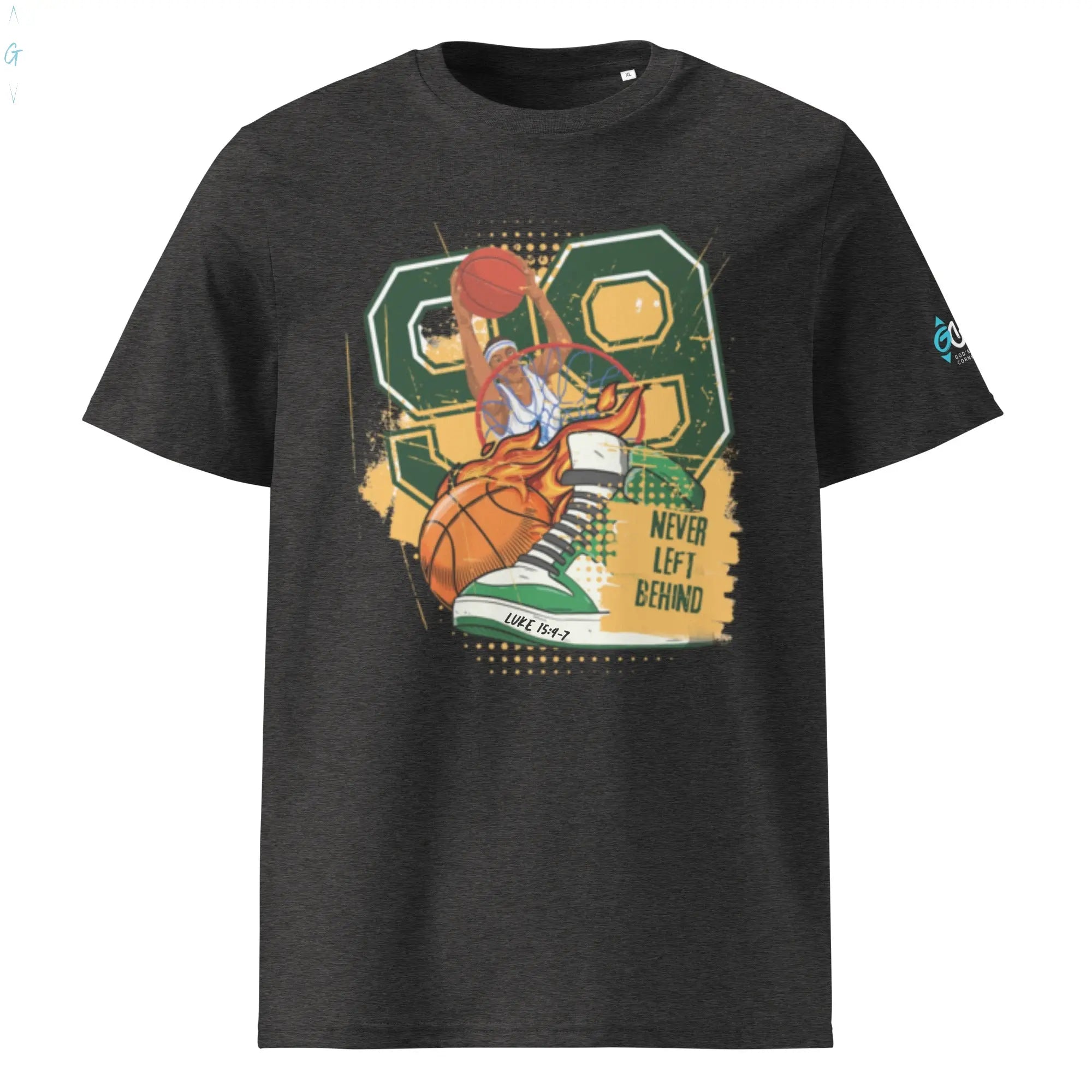 Never Left Behind Organic Tee God's Corner Store