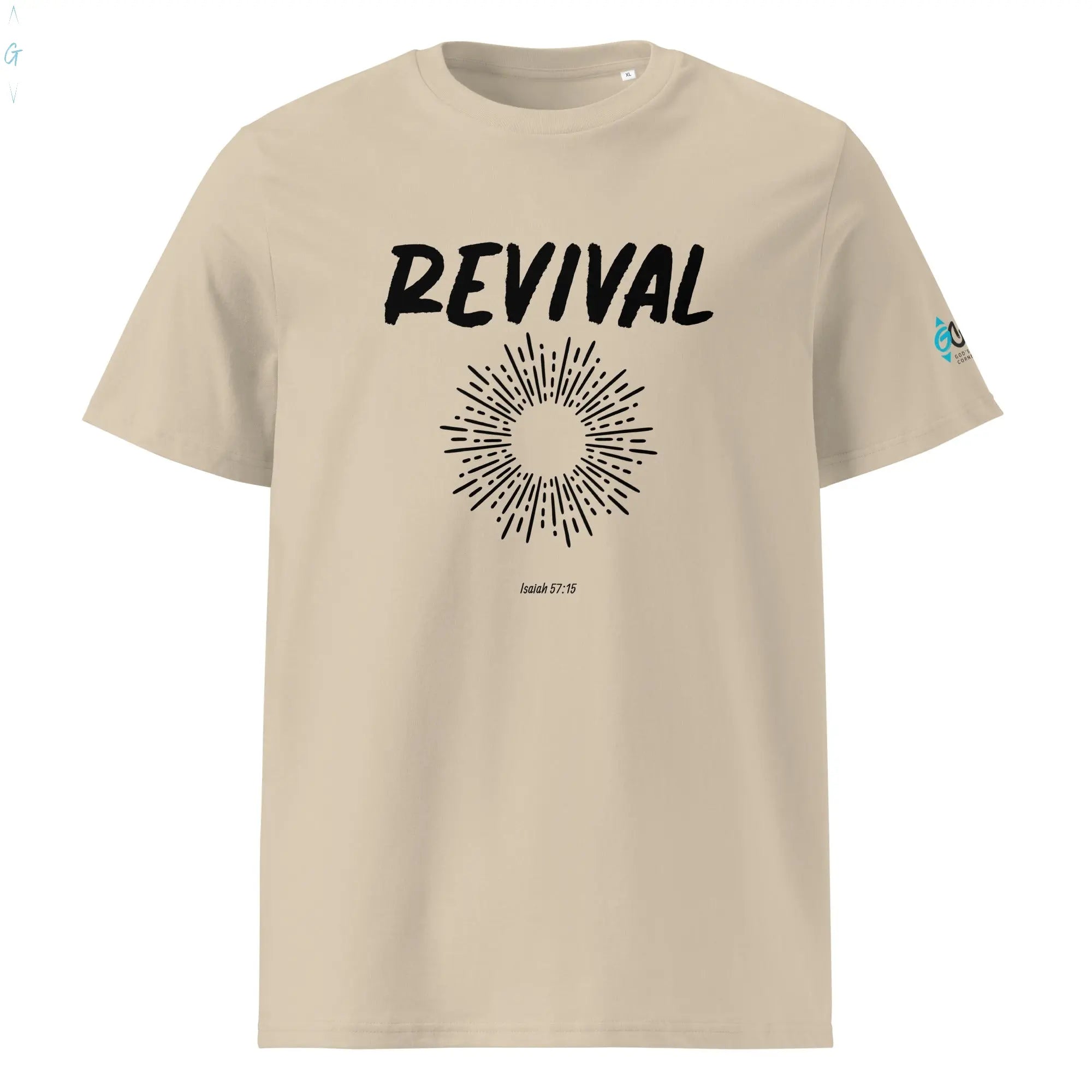 Revival Organic Tee God's Corner Store