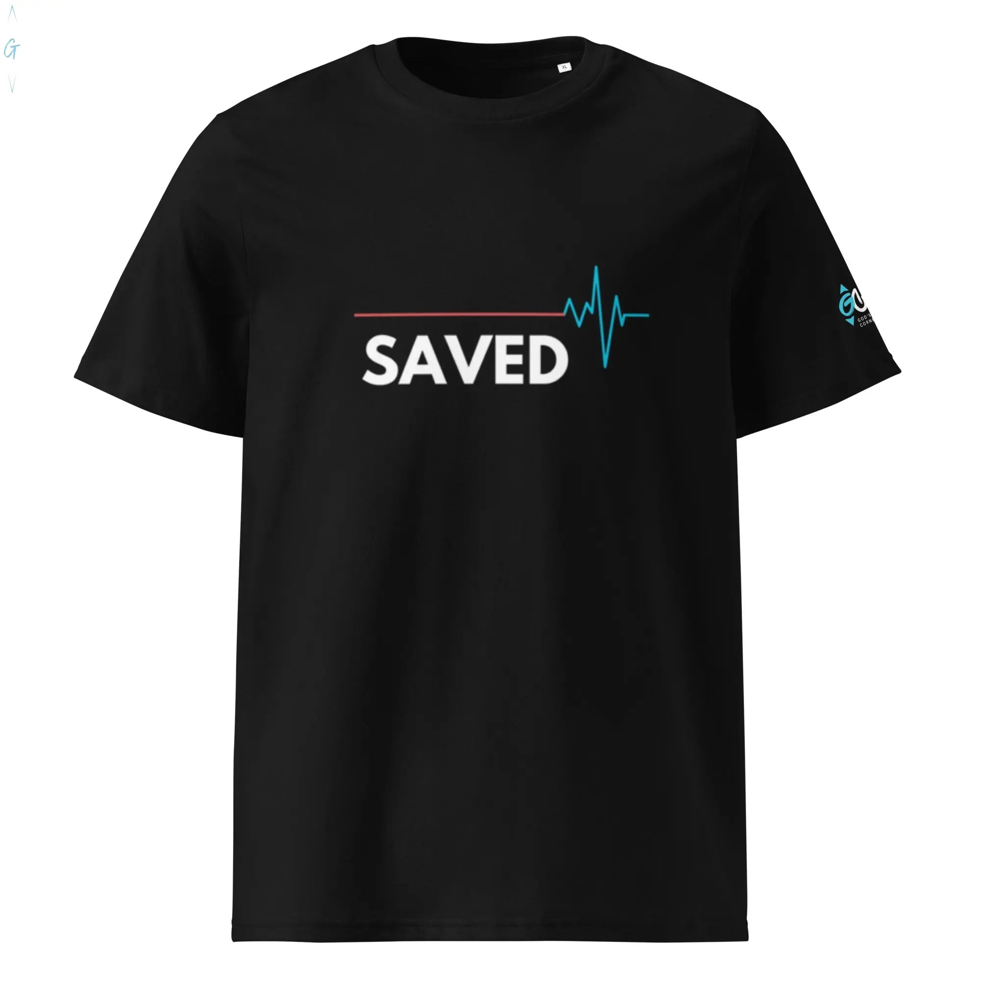 Saved organic tee God's Corner Store
