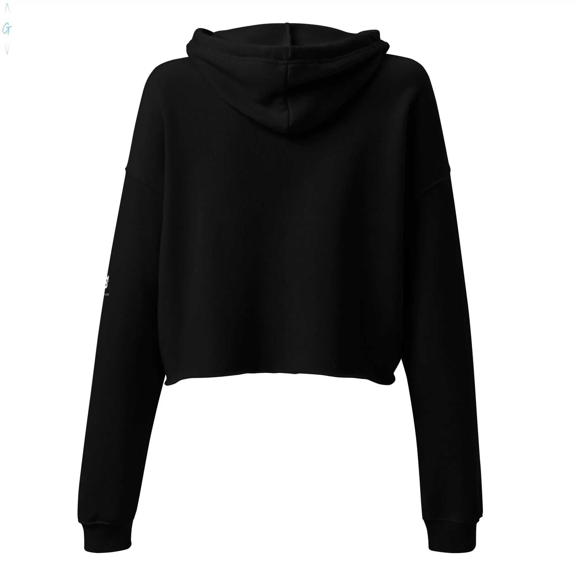 She is Strong Crop Hoodie God's Corner Store