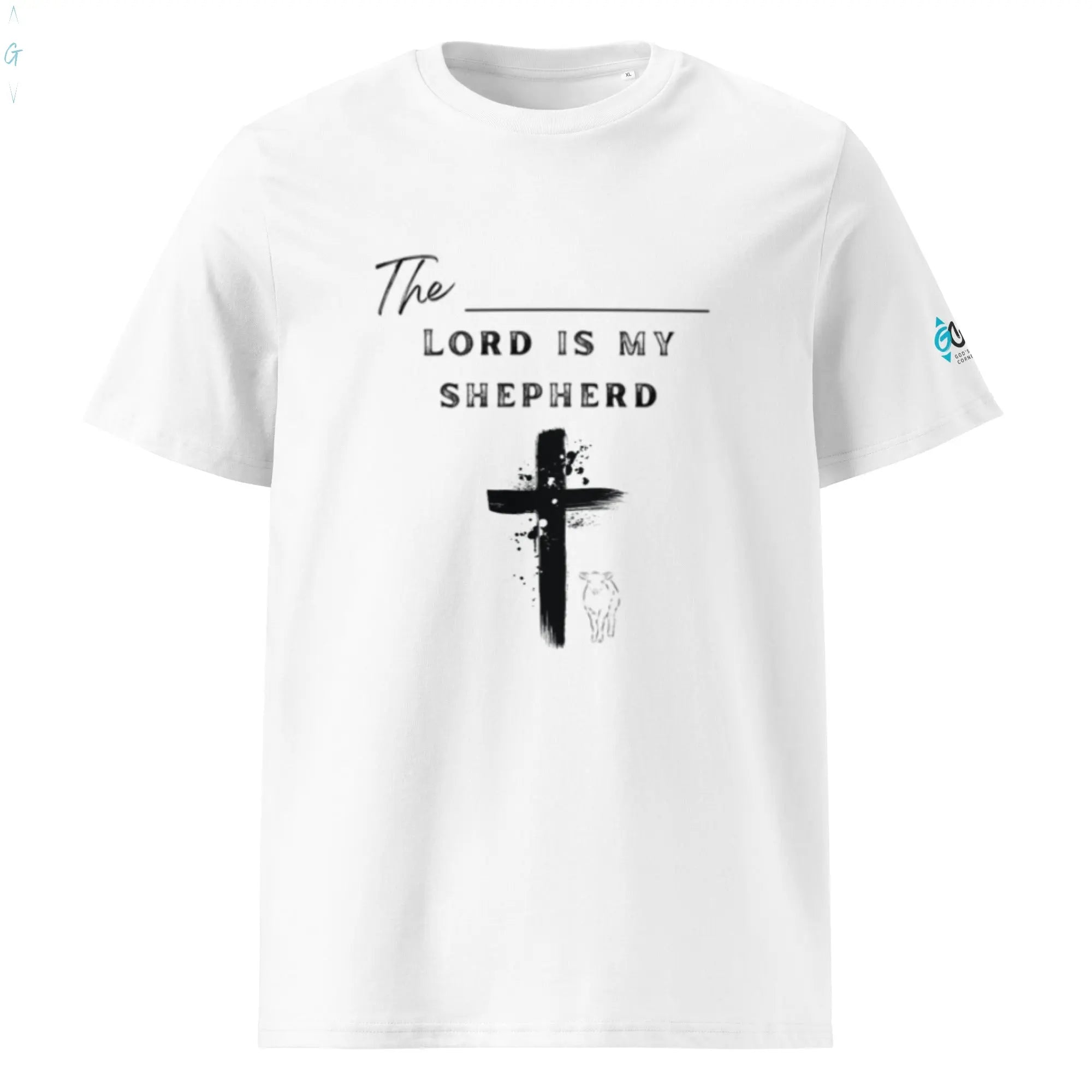 The Lord is my Shepherd Organic Tee God's Corner Store