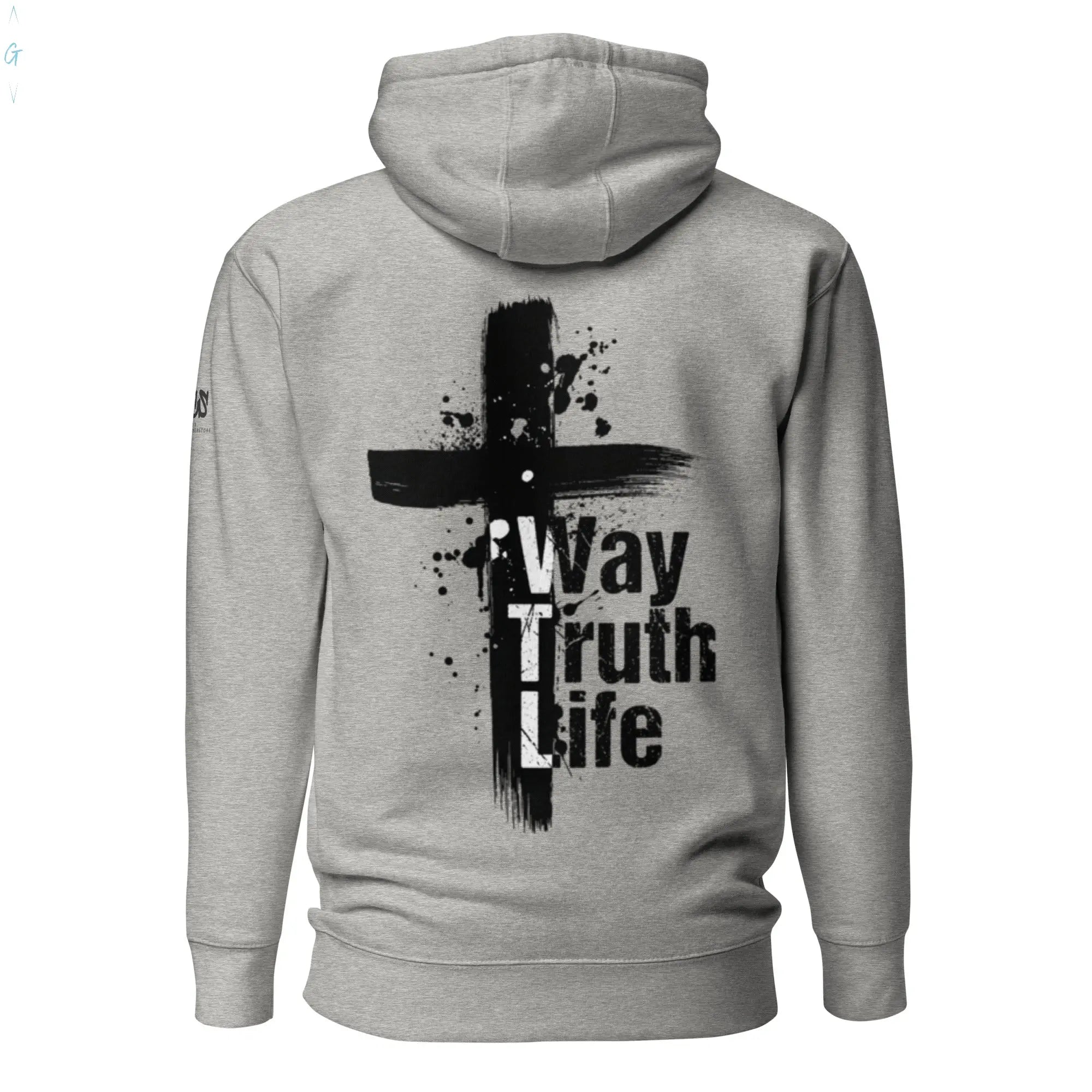 The Way, the Truth, the Life Premium Hoodie God's Corner Store