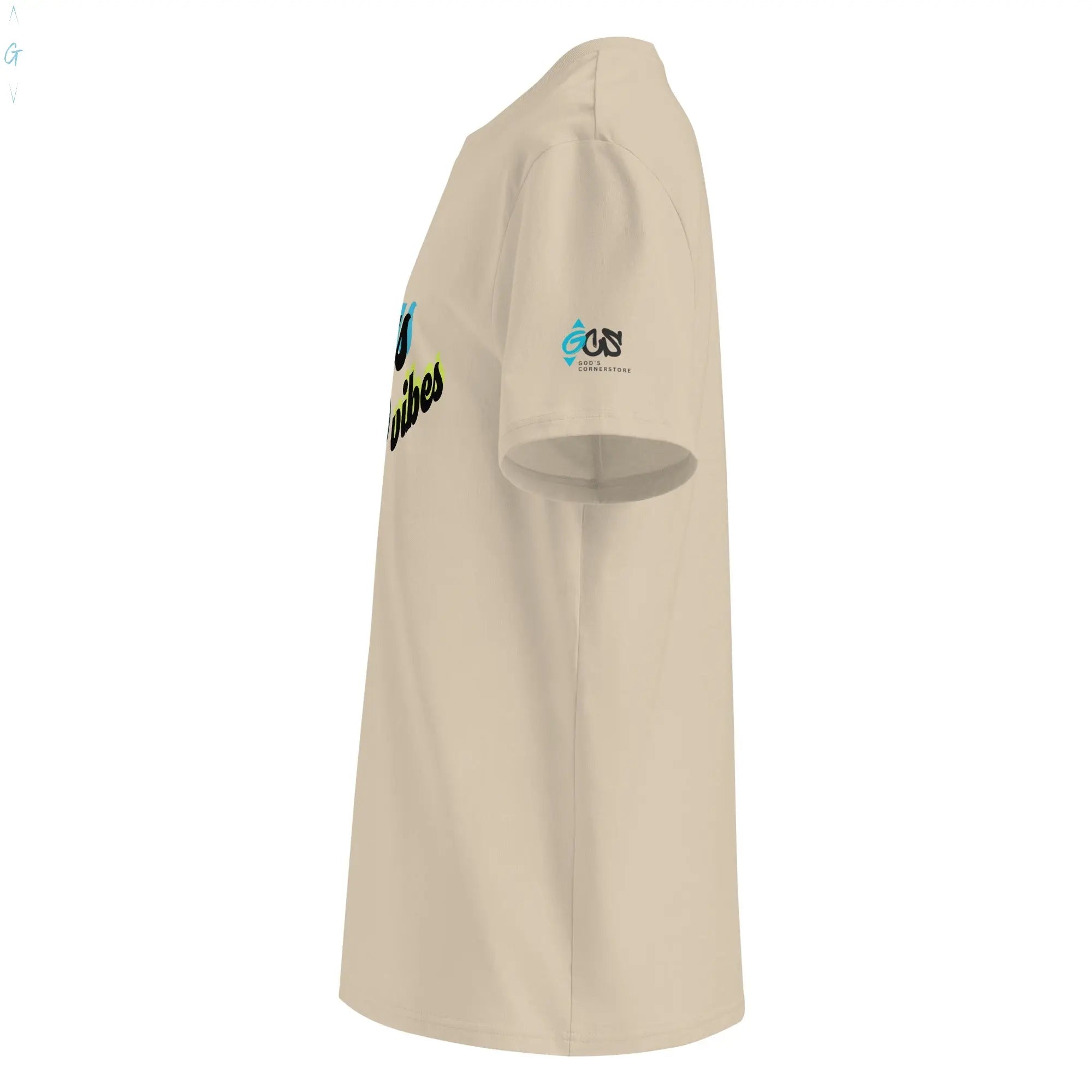 Unisex organic ribbed neck t-shirt God's Corner Store