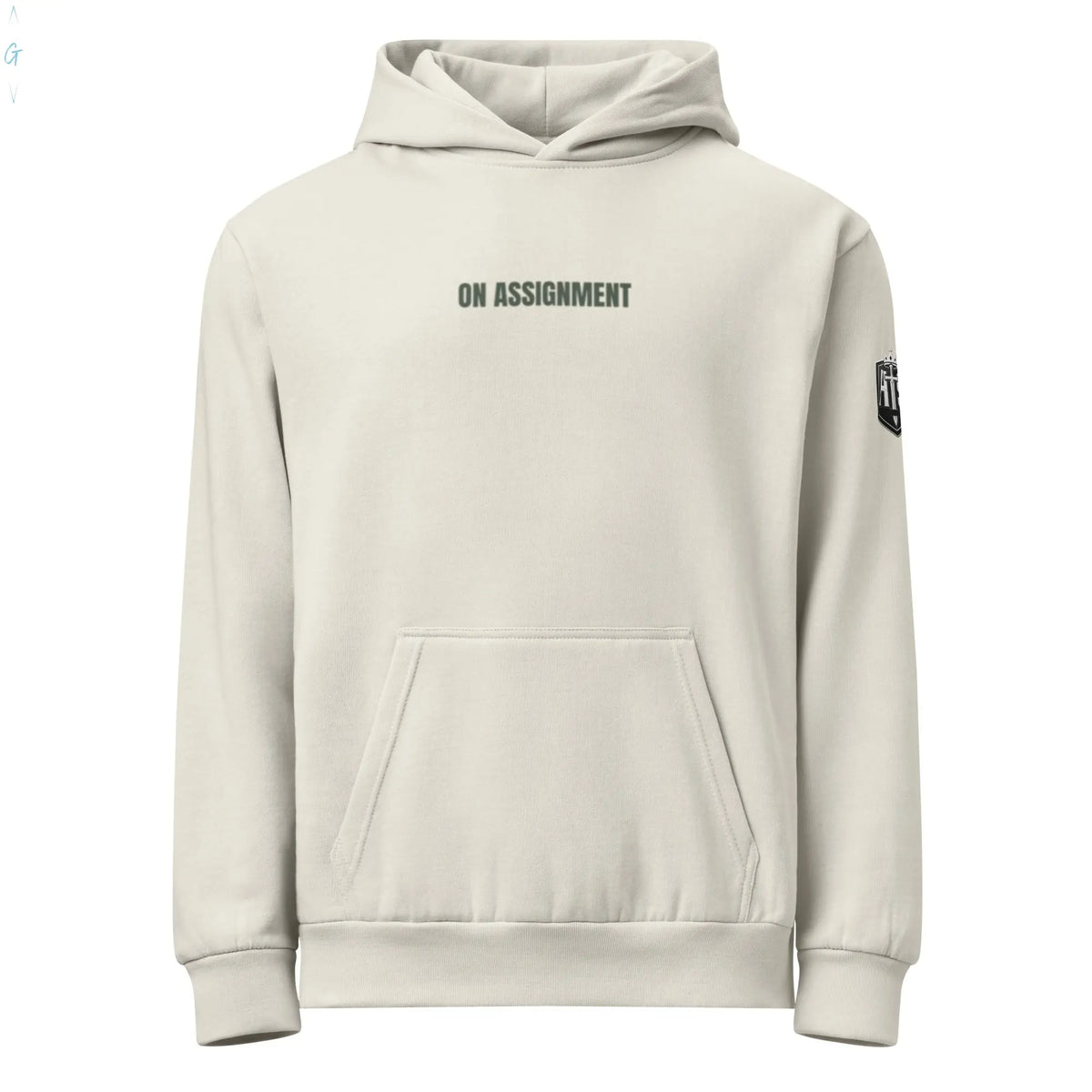 Urban garment-dyed hoodie God's Corner Store