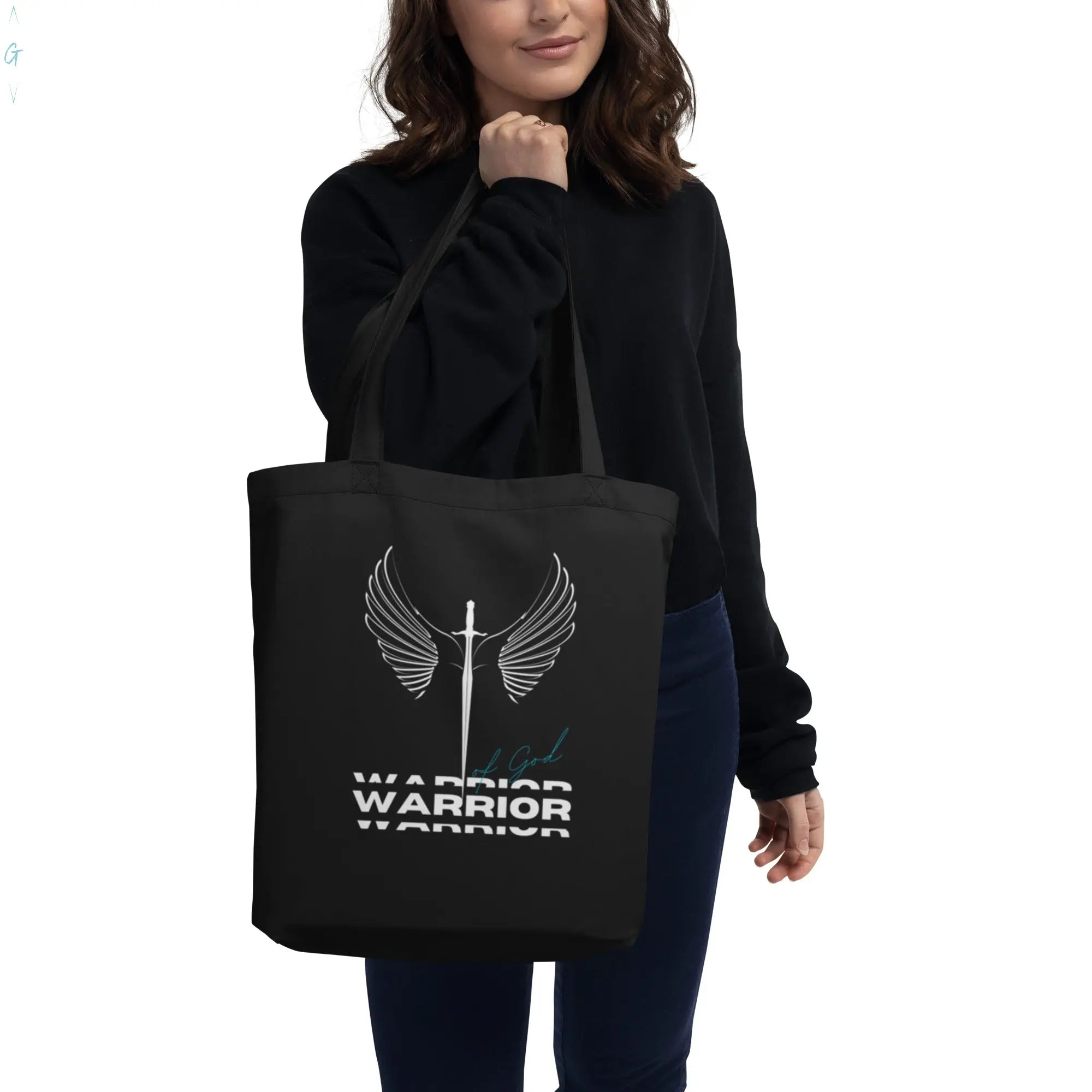 Warrior of God Eco Tote Bag God's Corner Store