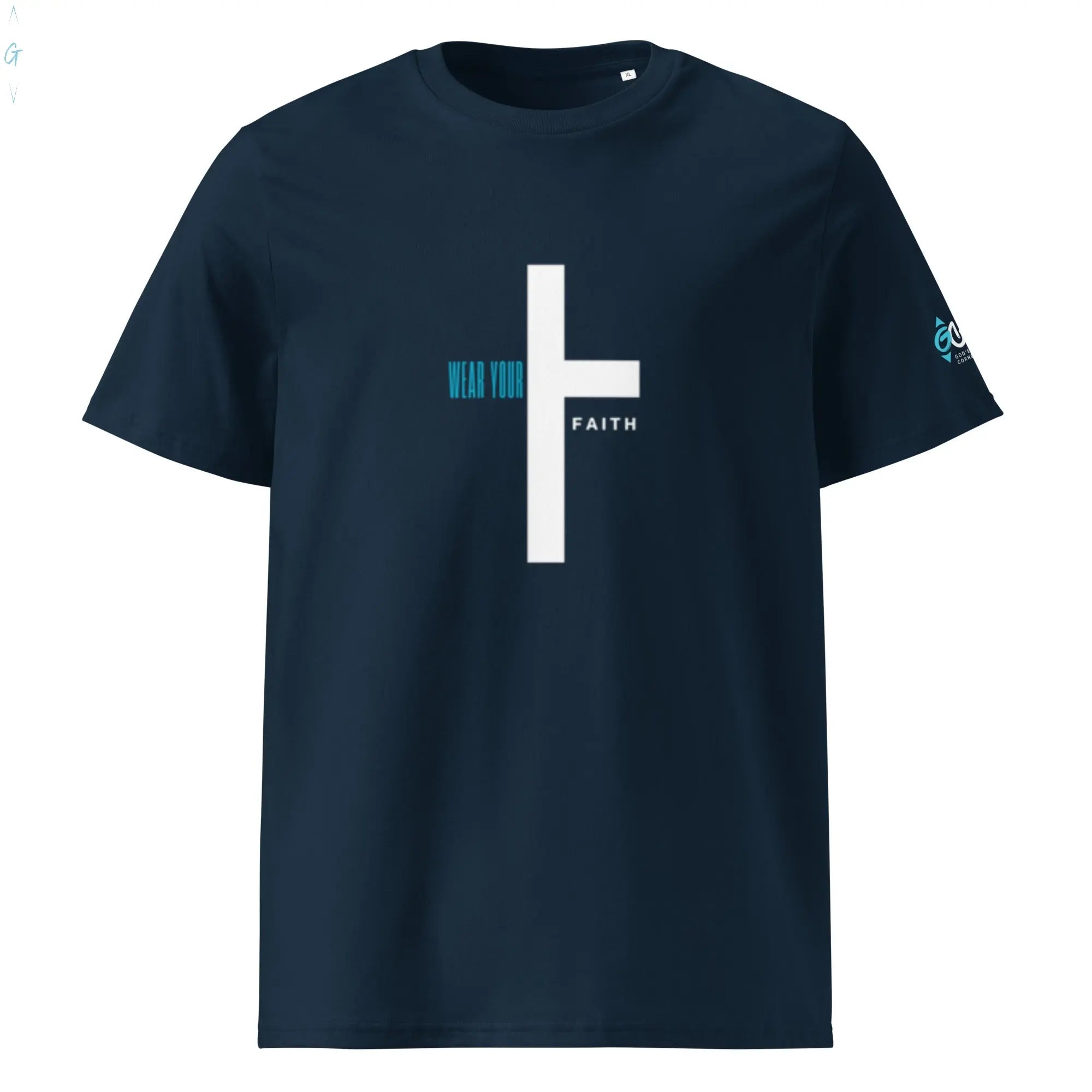 Wear Your Faith Organic Tee God's Corner Store