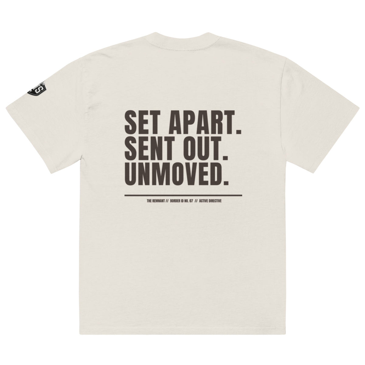 "THE REMNANT" OVERSIZED TEE God's Corner Store