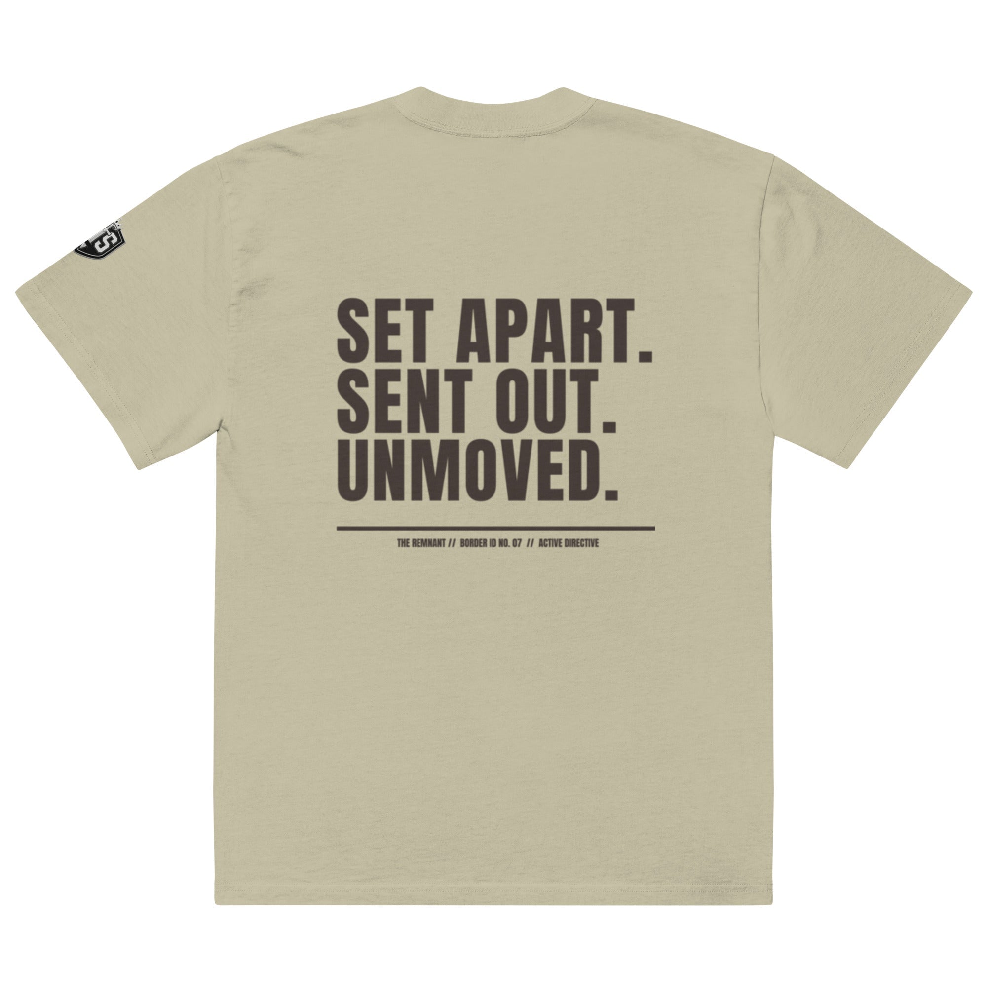 "THE REMNANT" OVERSIZED TEE God's Corner Store